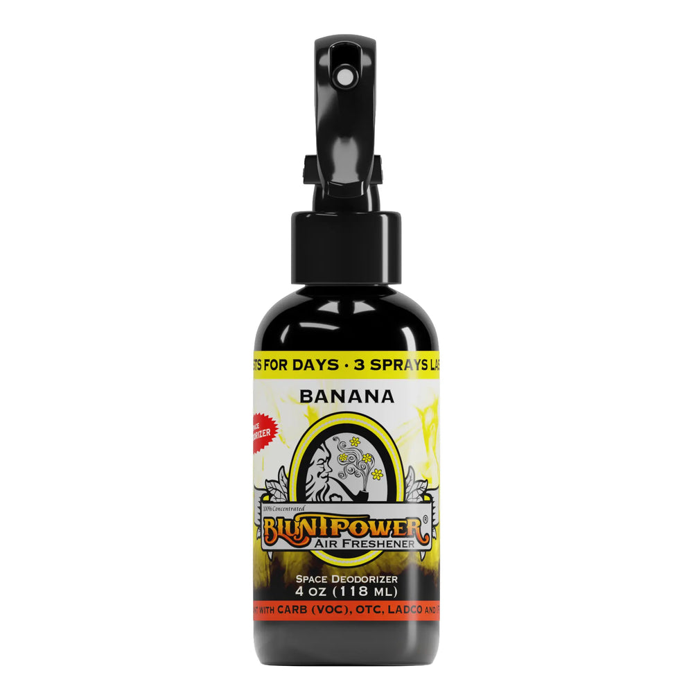 BluntPower Air Freshener - Banana Scent Size: 4floz