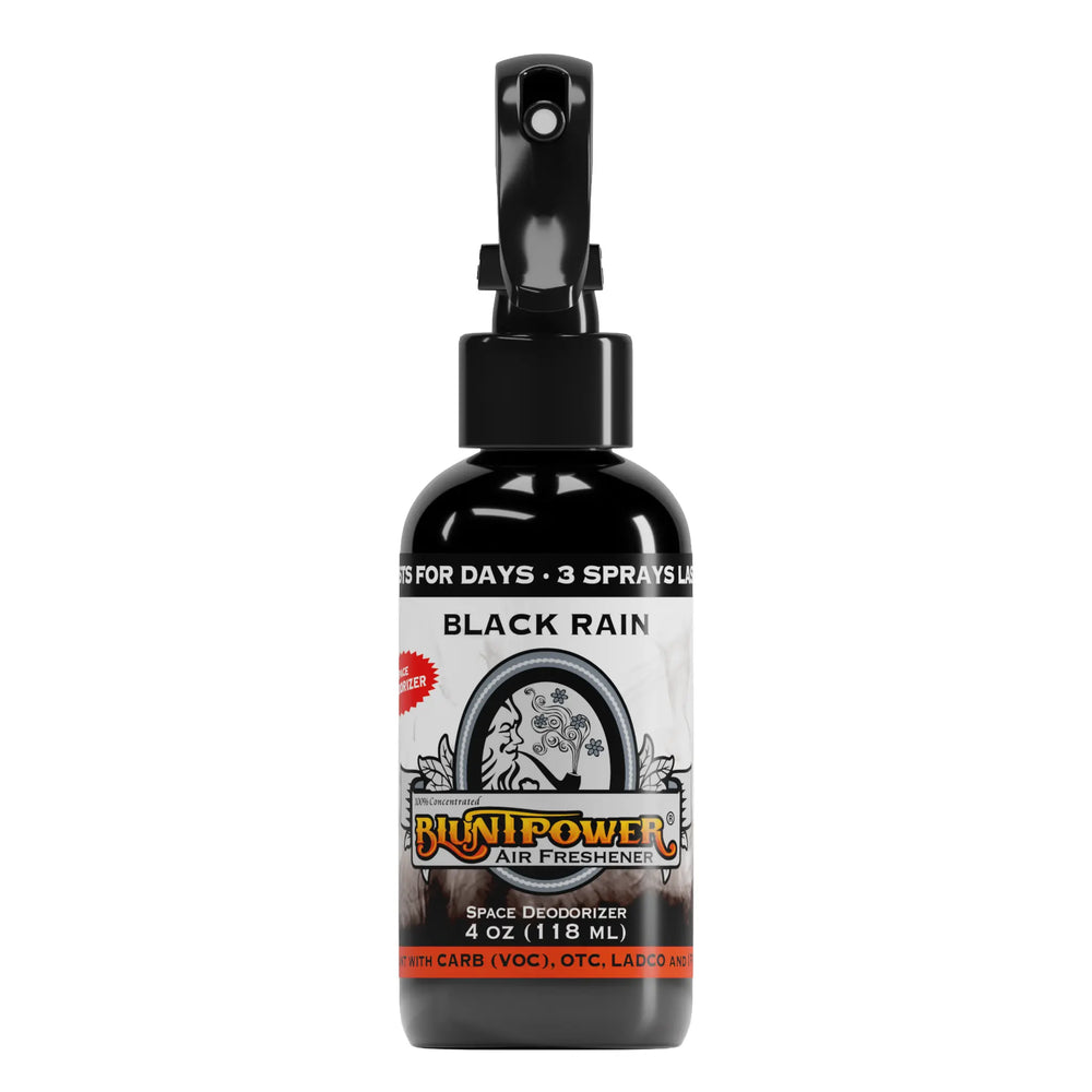 BluntPower Air Freshener - Black Rain Scent Size: 4floz