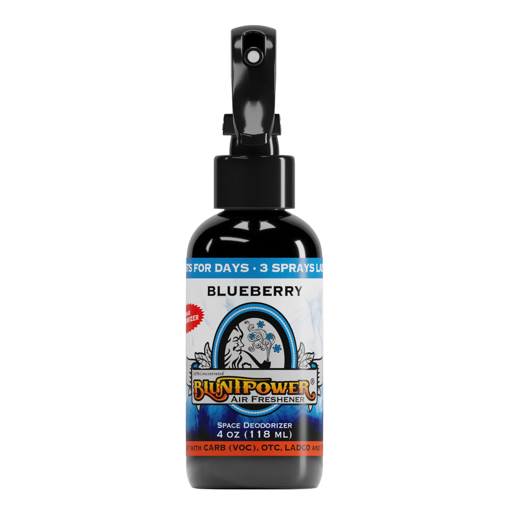 BluntPower Air Freshener - Blueberry Scent Size: 4floz