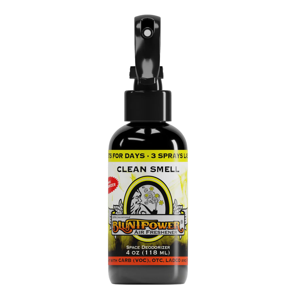 BluntPower Air Freshener - Clean Smell Scent Size: 4floz