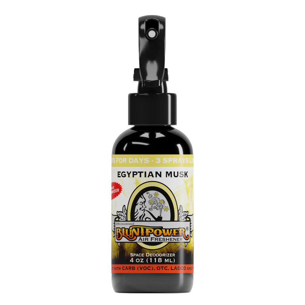 BluntPower Air Freshener - Egyptian Musk Scent Size: 4floz