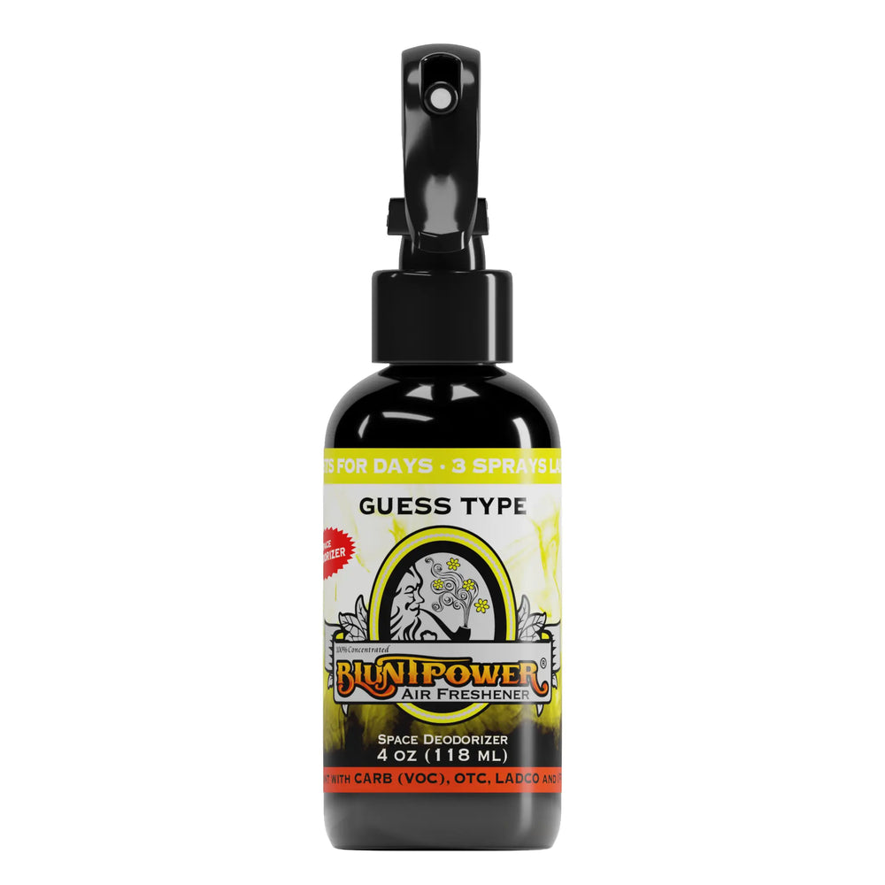 BluntPower Air Freshener - Guess Type Size: 4floz