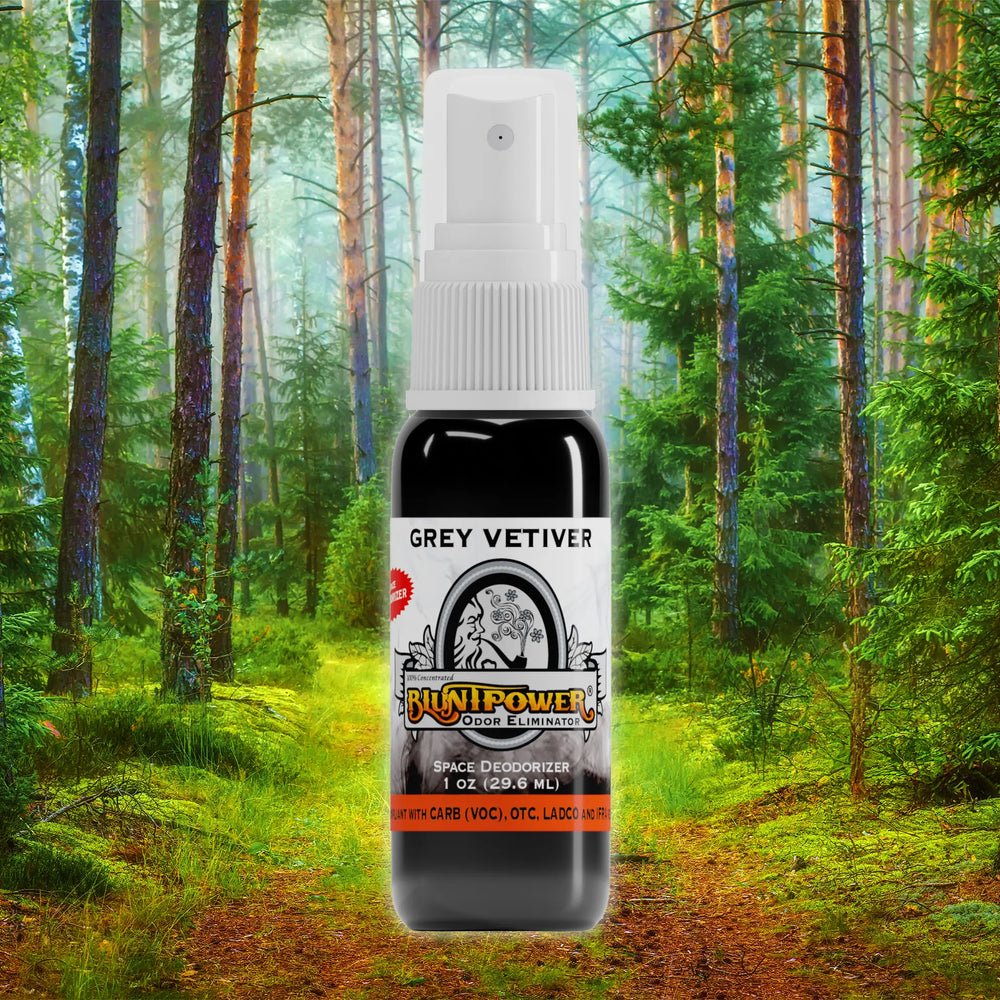 BluntPower Odor Eliminator - Grey Vetiver Scent