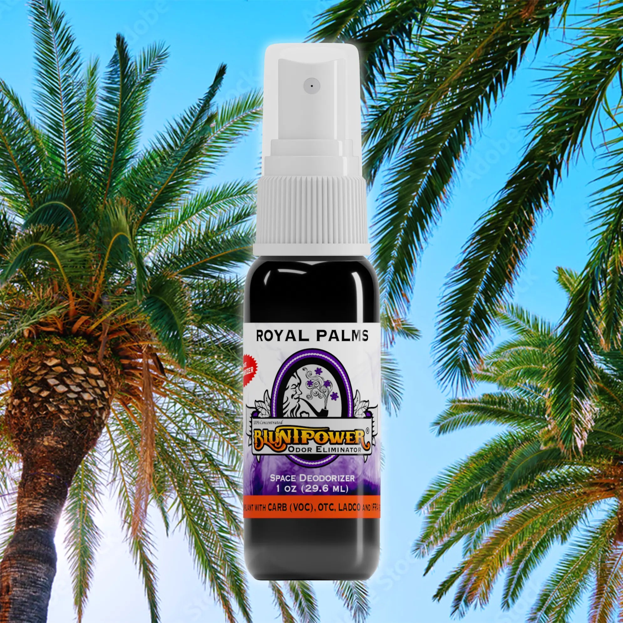 BluntPower Odor Eliminator - Royal Palms Scent