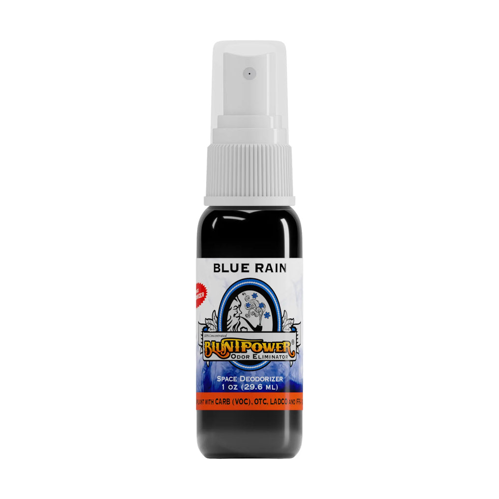 BluntPower Odor Eliminator - Blue Rain Scent Size: 1 fl oz