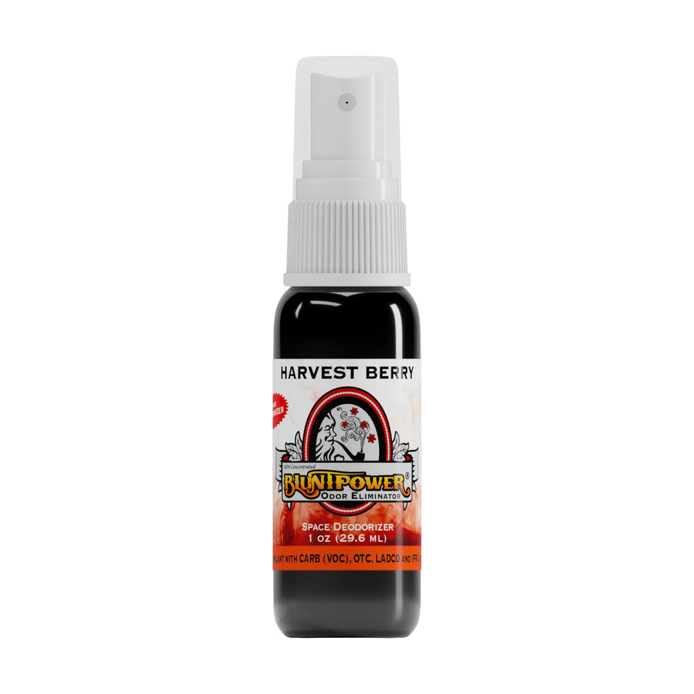 BluntPower Odor Eliminator - Harvest Berry Scent Size: 1 fl oz