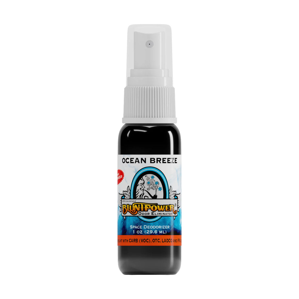 BluntPower Odor Eliminator - Ocean Breeze Scent Size: 1 fl oz
