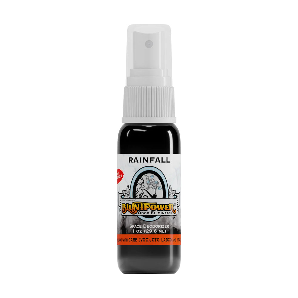 BluntPower Odor Eliminator - Rainfall Scent Size: 1 fl oz