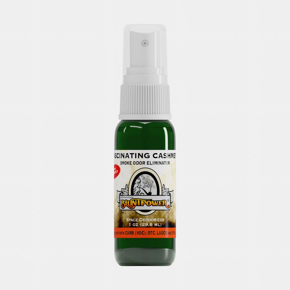 BluntPower Smoke Odor Eliminator - Fascinating Cashmere Scent (1 fl. oz.) Orthographic