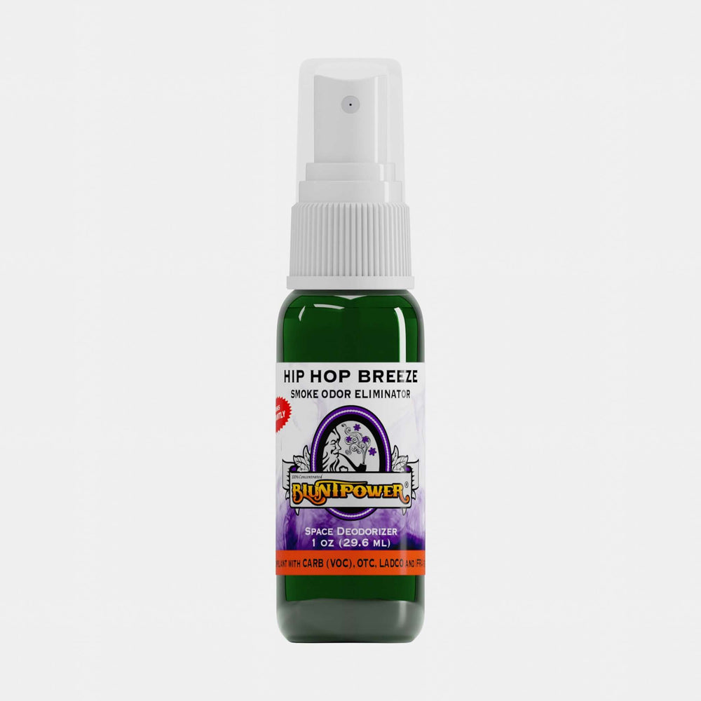 BluntPower Smoke Odor Eliminator - Hip Hop Breeze Scent (1 fl. oz.) Orthographic