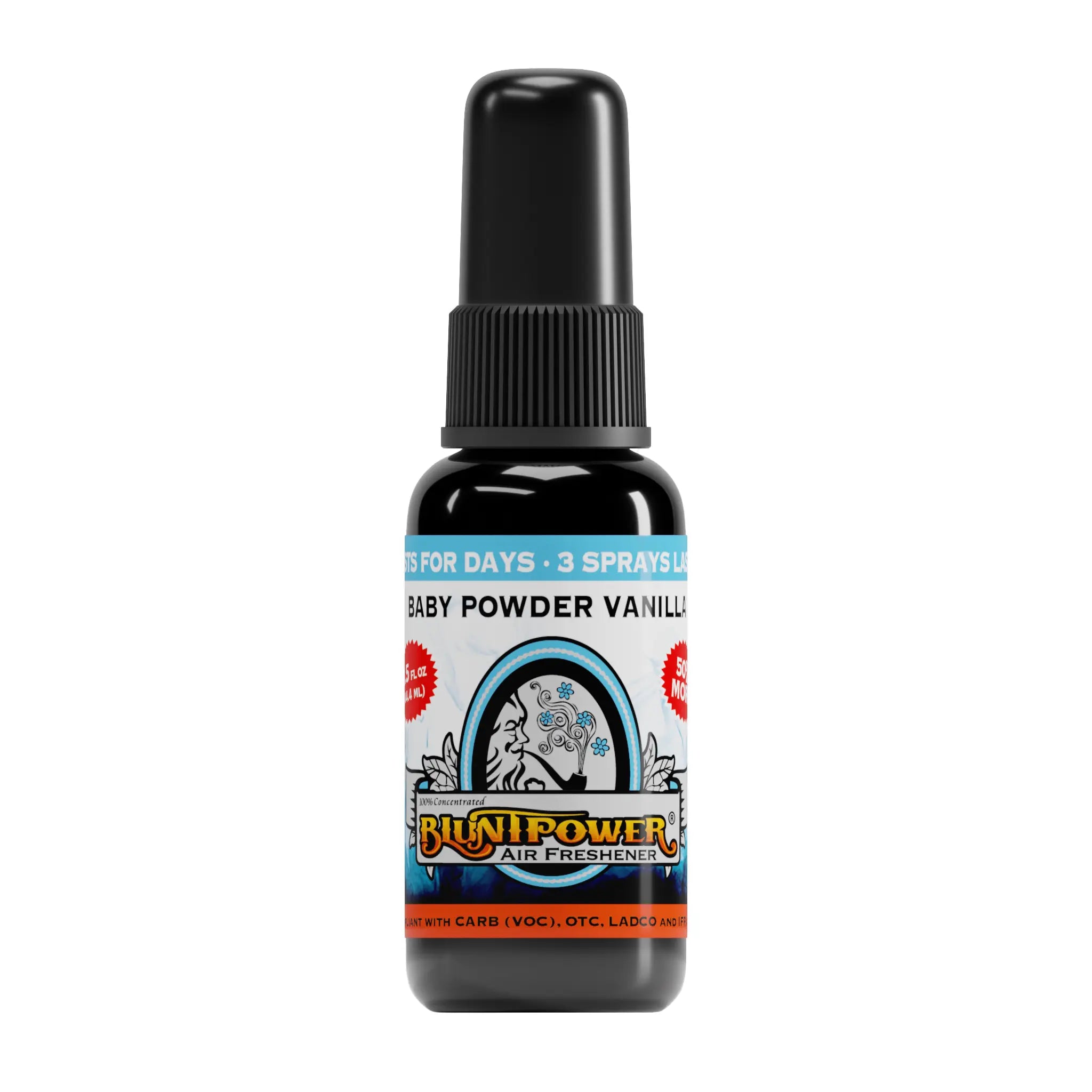 BluntPower Air Freshener - Signature Series (1.5 fl. oz.) Fragrance: Baby Powder Vanilla