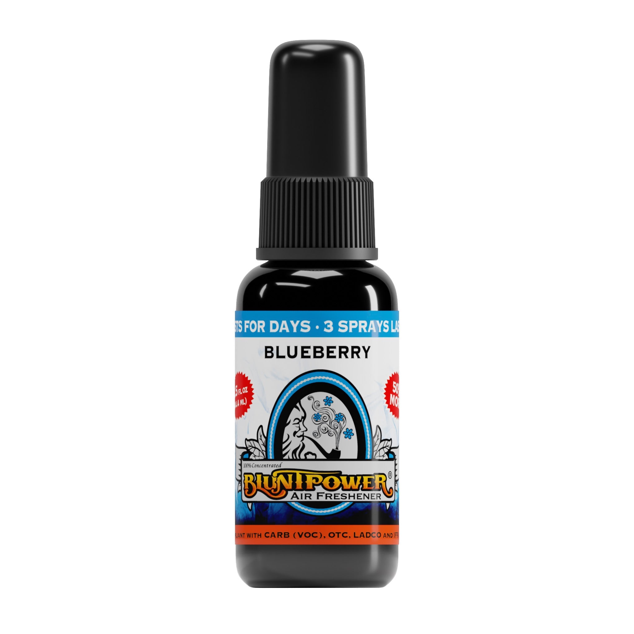 BluntPower Air Freshener - Blueberry Scent Size: 1.5floz