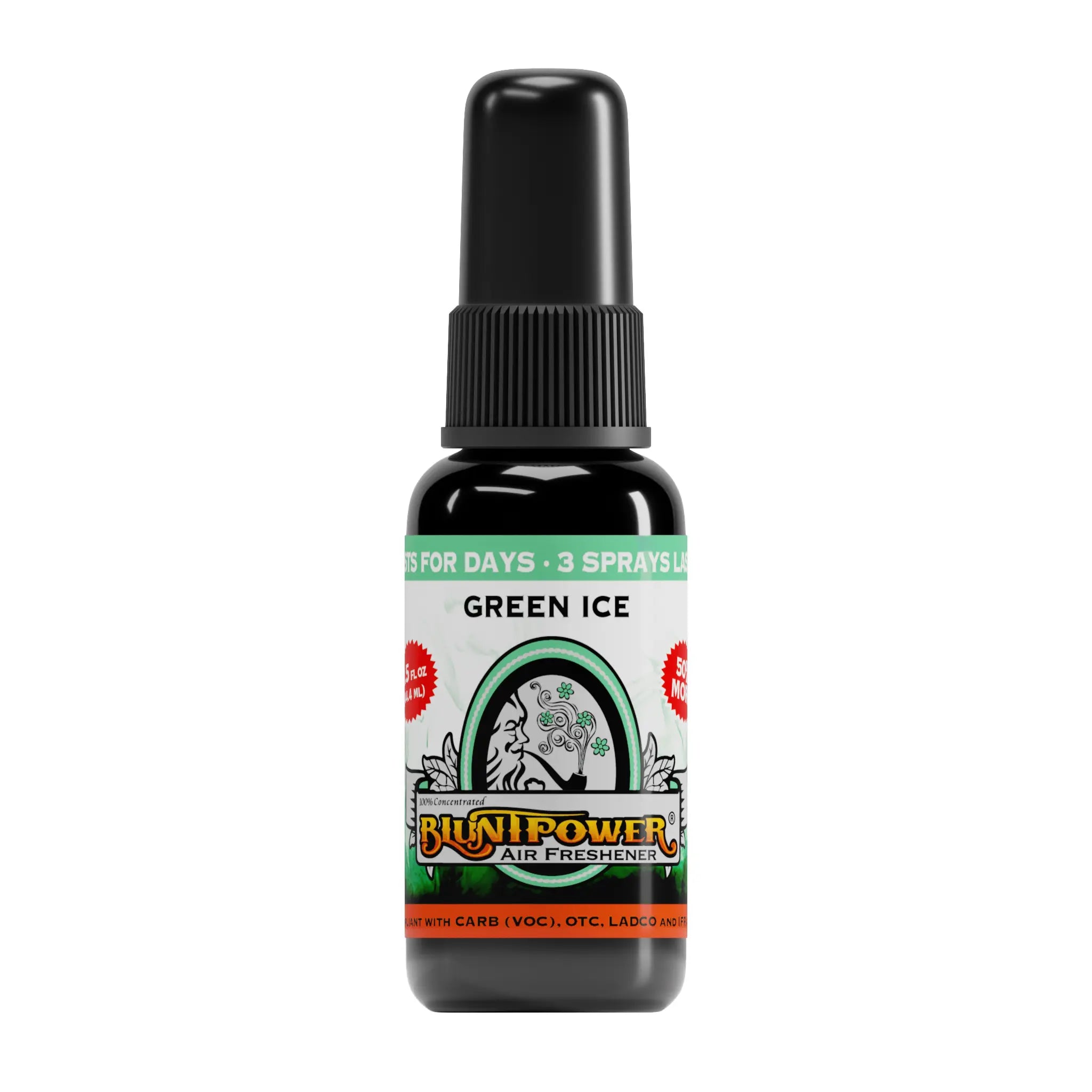 BluntPower Air Freshener - Signature Series (1.5 fl. oz.) Fragrance: Green Ice