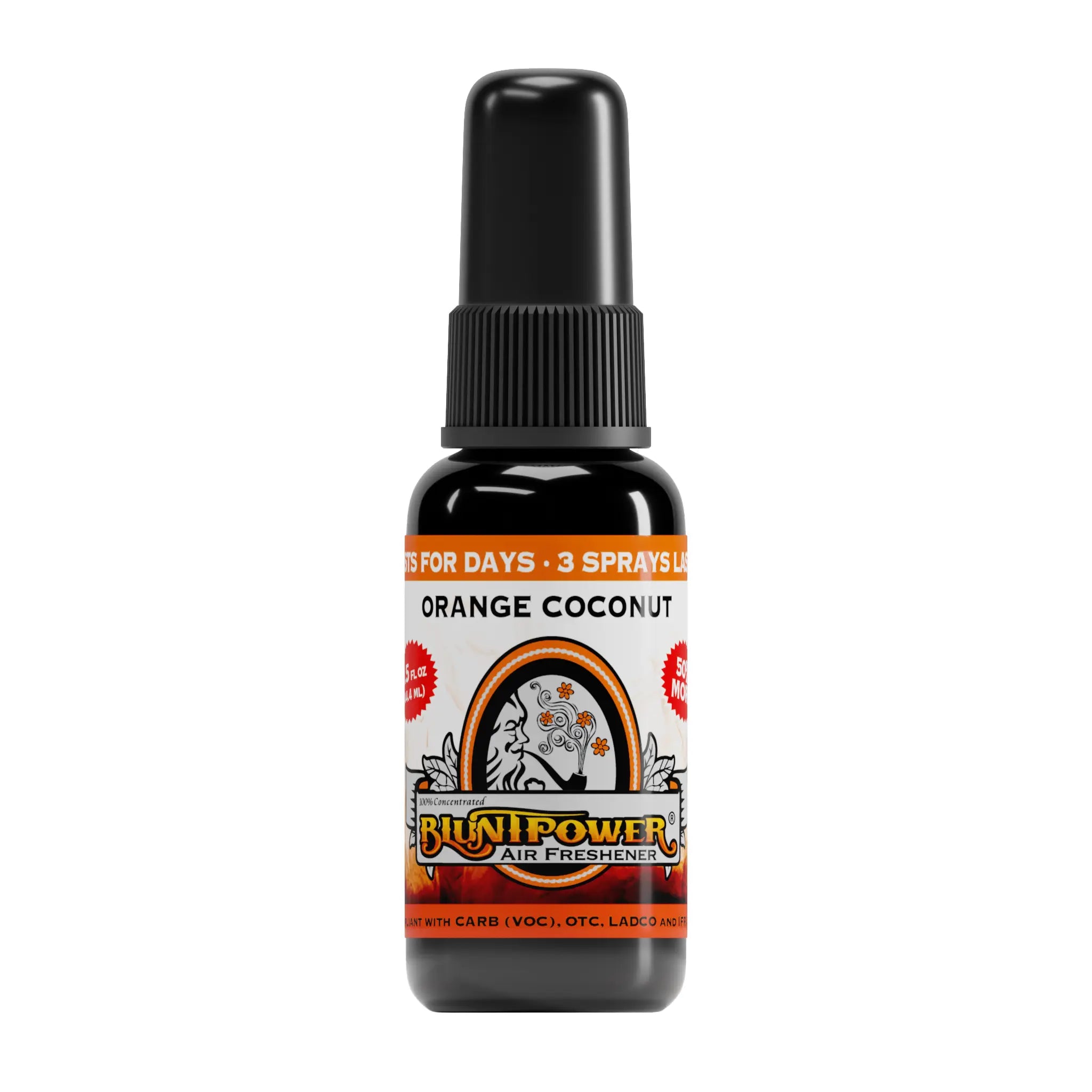 BluntPower Air Freshener - Signature Series (1.5 fl. oz.) Fragrance: Orange Coconut
