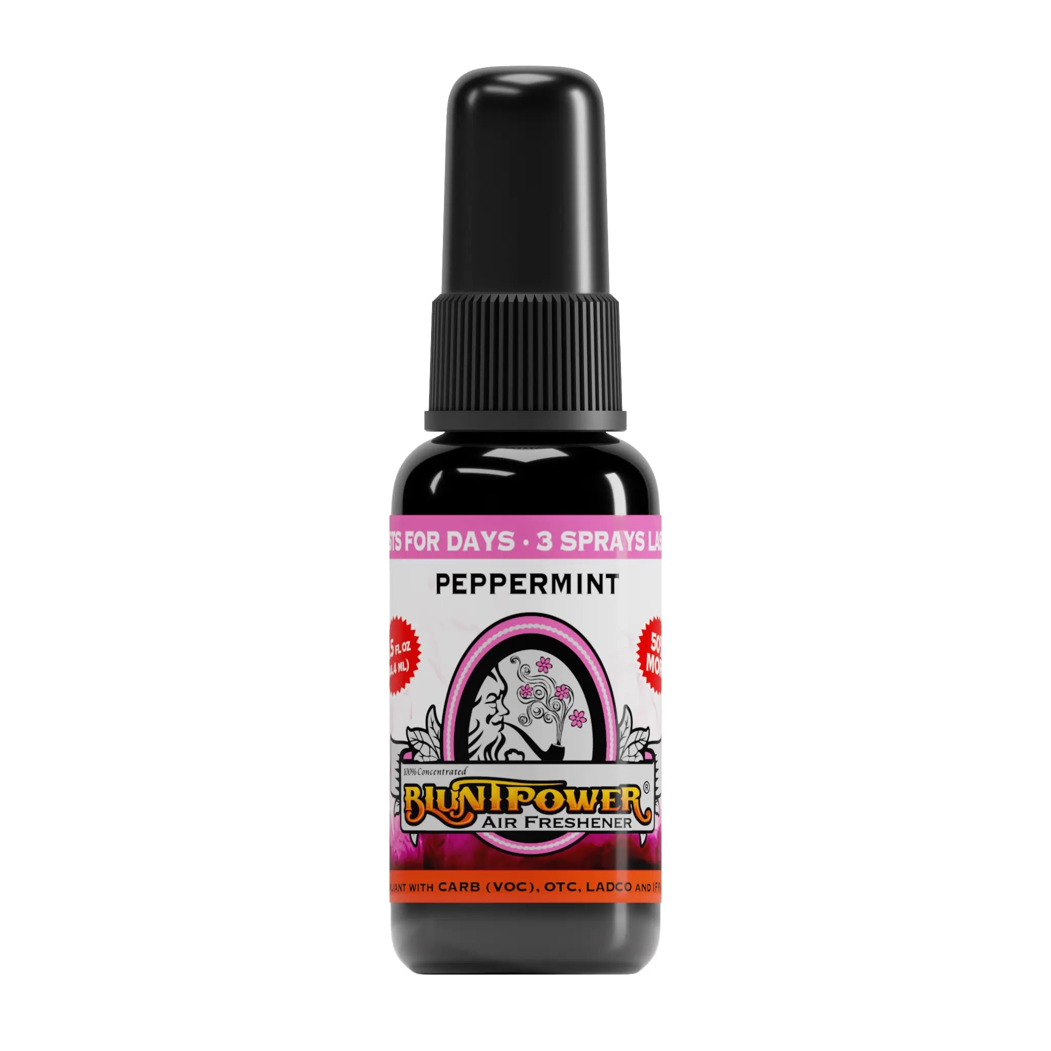 BluntPower Air Freshener - Signature Series (1.5 fl. oz.) Fragrance: Peppermint
