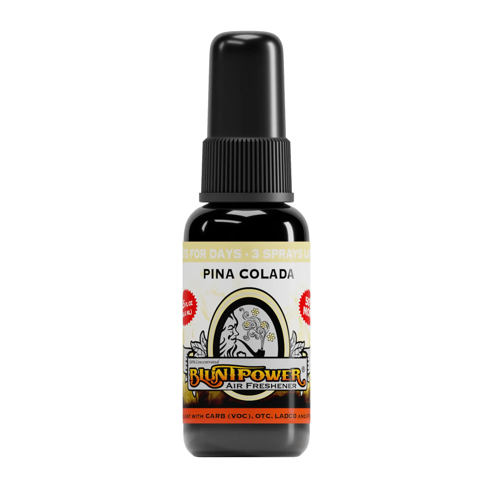 BluntPower Air Freshener - Piña Colada Scent Size: 1.5floz