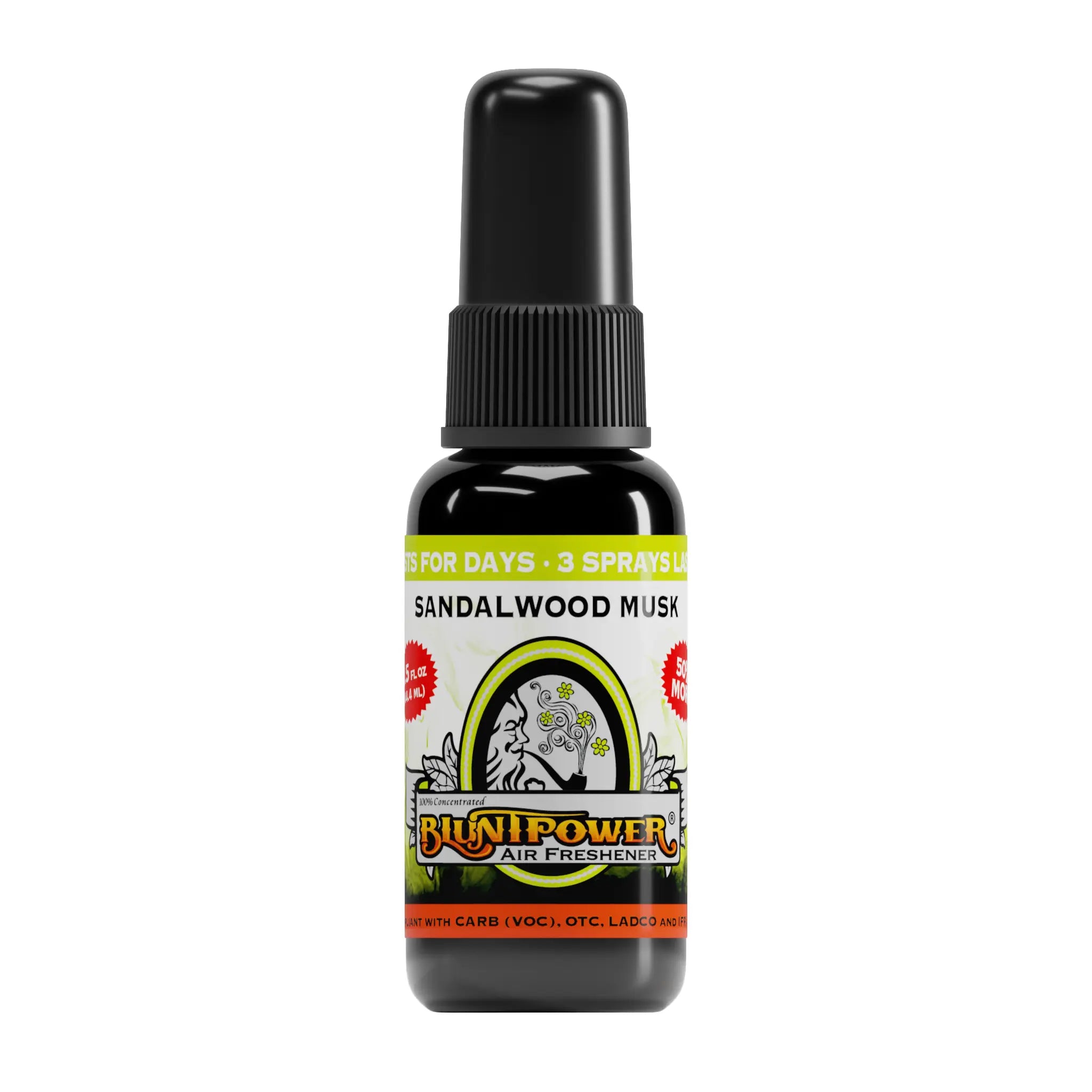 BluntPower Air Freshener - Signature Series (1.5 fl. oz.) Fragrance: Sandalwood Musk