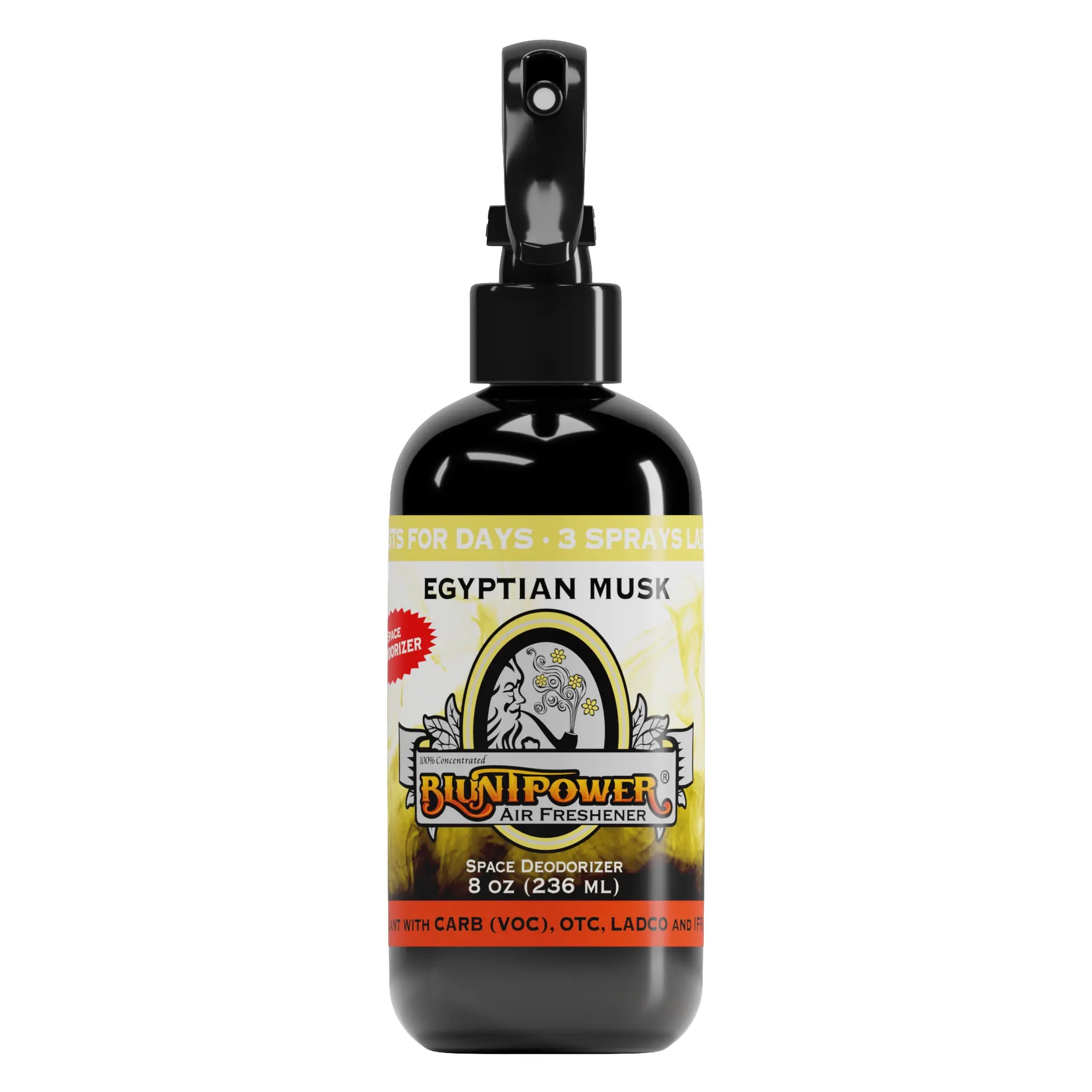 BluntPower Air Freshener - Egyptian Musk Scent Size: 8floz