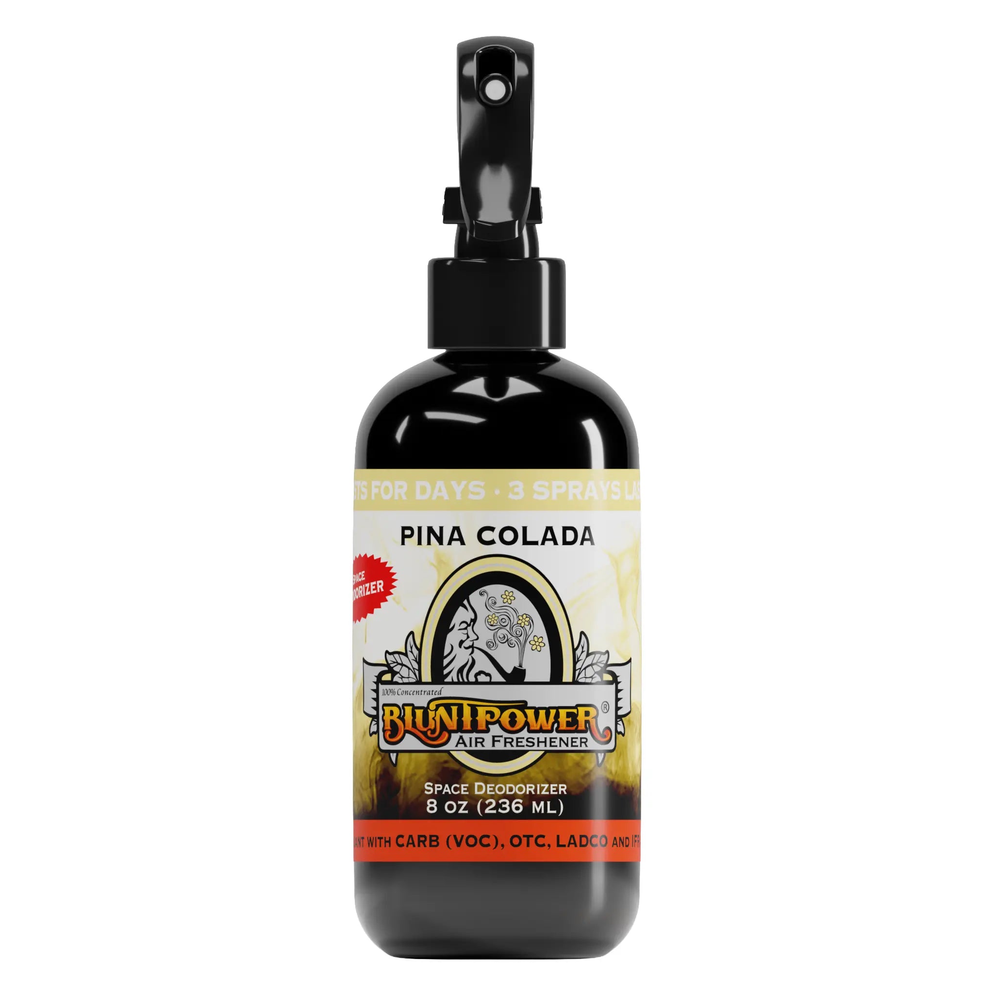 BluntPower Air Freshener - Piña Colada Scent Size: 8floz