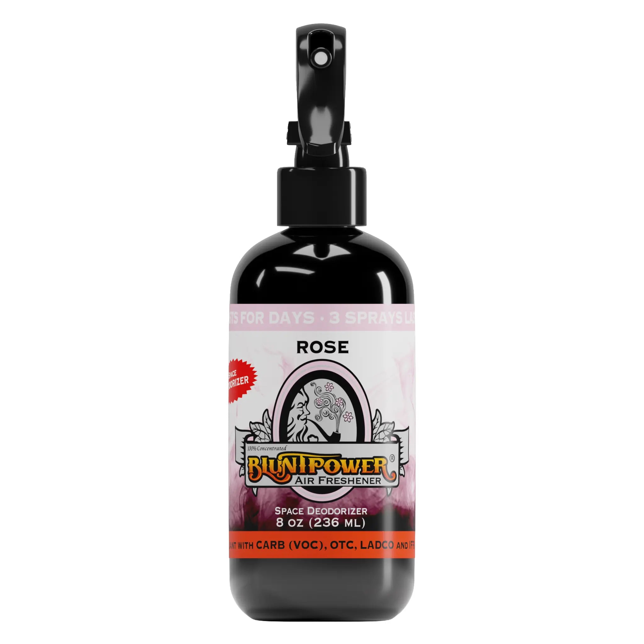 BluntPower Air Freshener - Rose Scent Size: 8floz