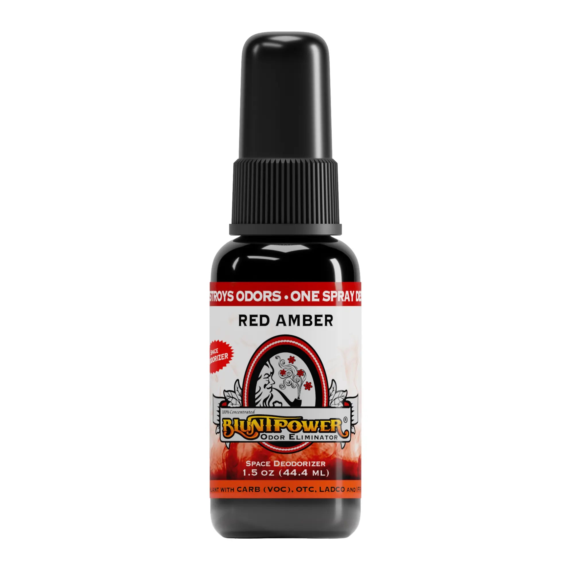 BluntPower Odor Eliminator - Red Amber Scent Size: 1.5fl oz