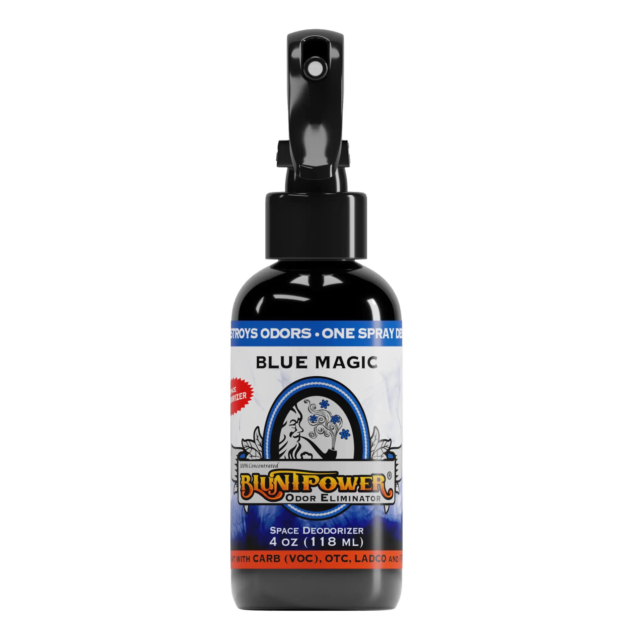 BluntPower Odor Eliminator - Blue Magic Scent Size: 4 fl oz