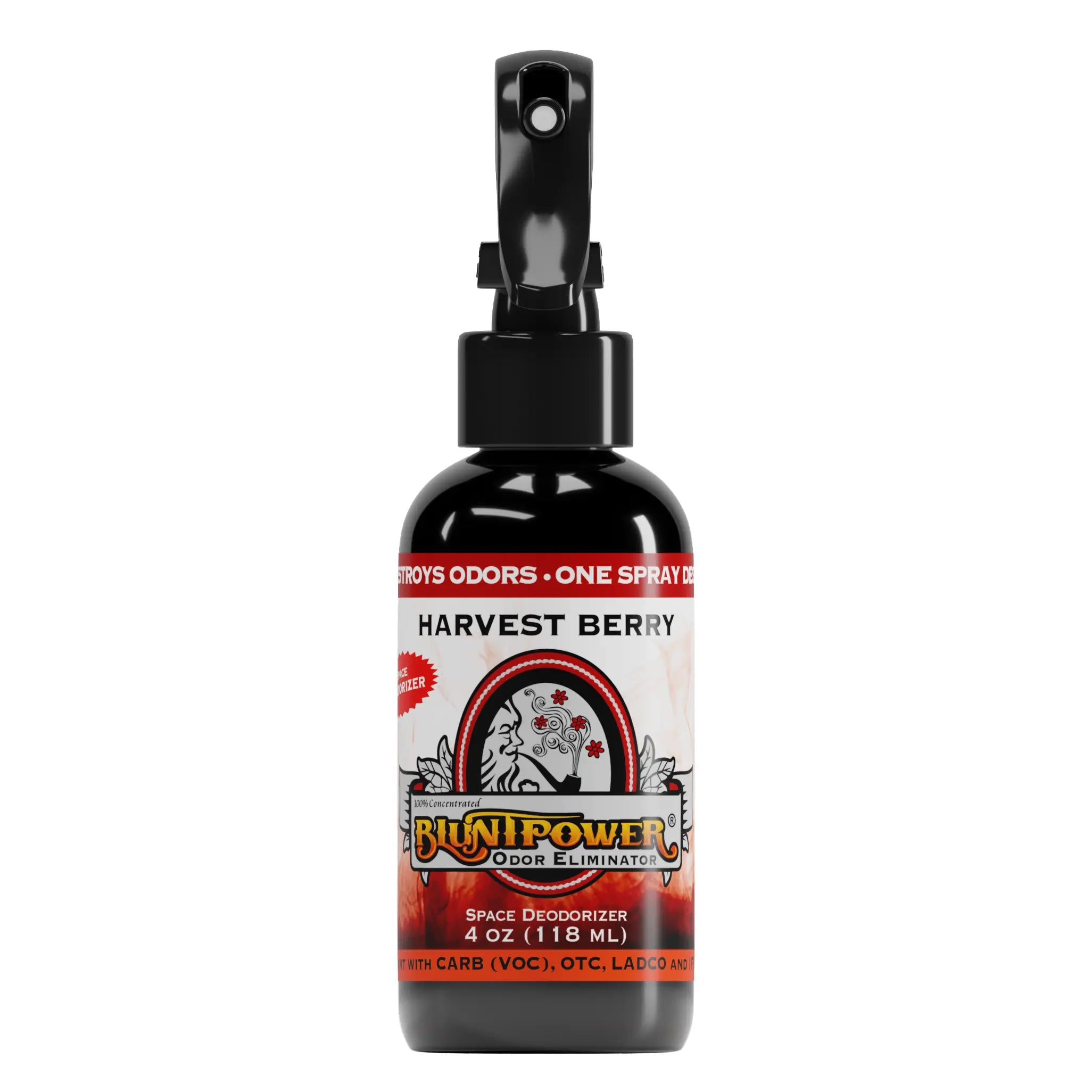 BluntPower Odor Eliminator - Harvest Berry Scent Size: 4 fl oz