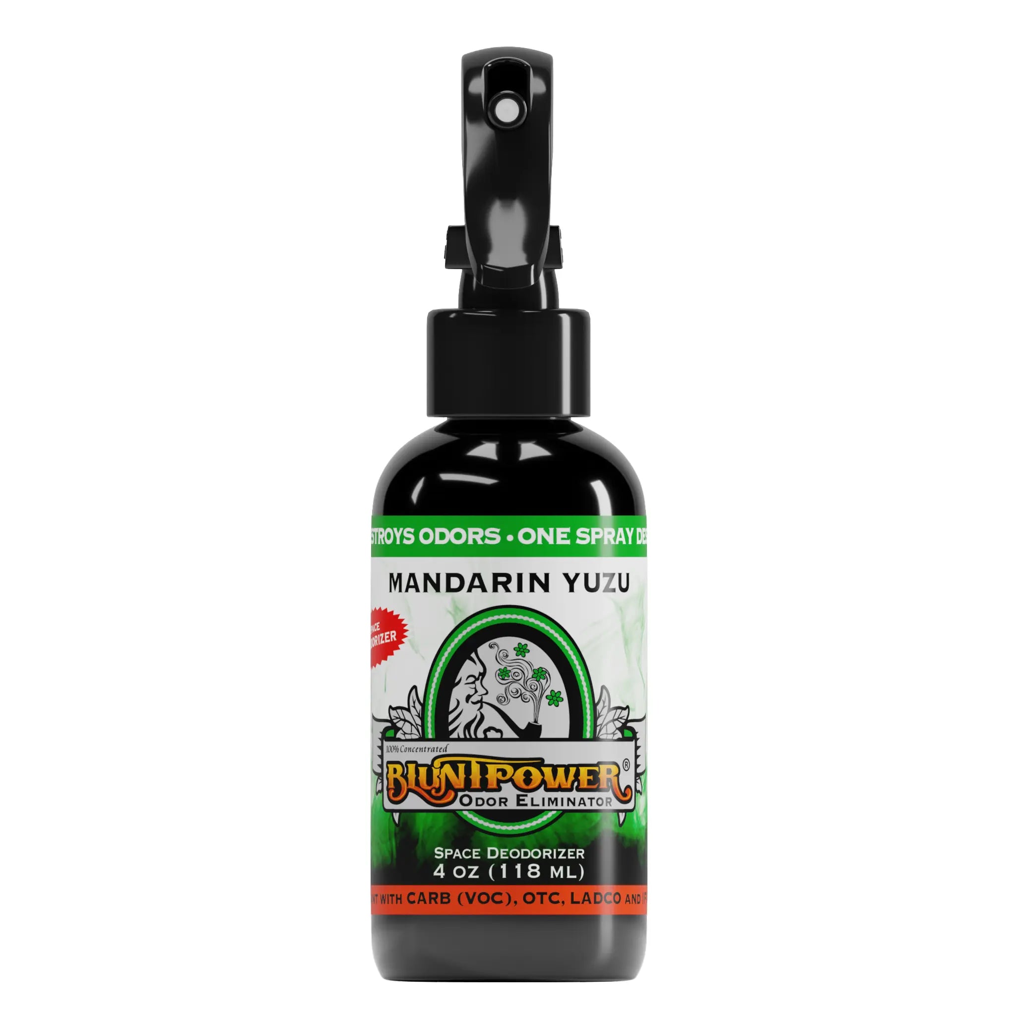 BluntPower Odor Eliminator - Mandarin Yuzu Scent Size: 4 fl oz