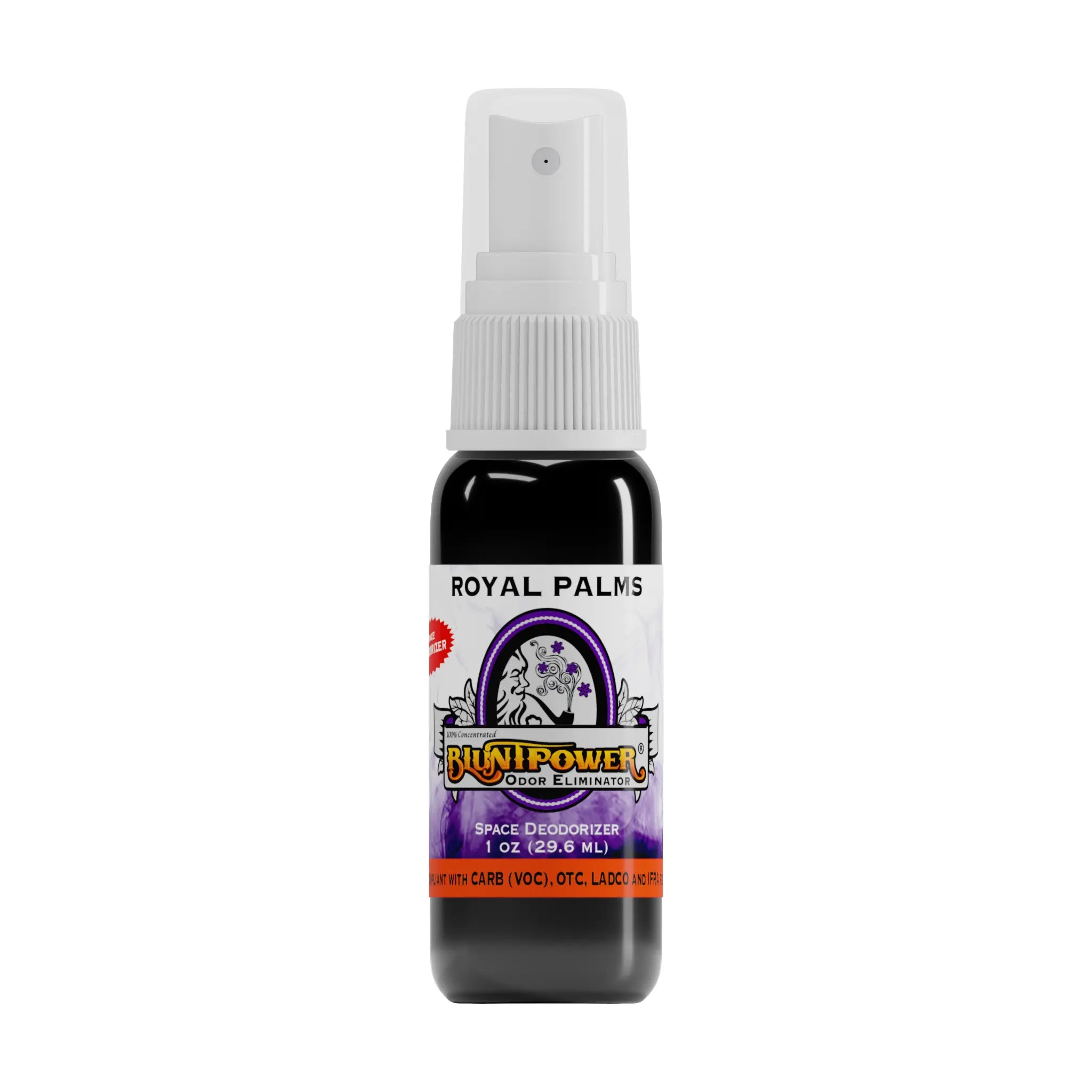 BluntPower Odor Eliminator - Royal Palms Scent Size: 1 fl oz