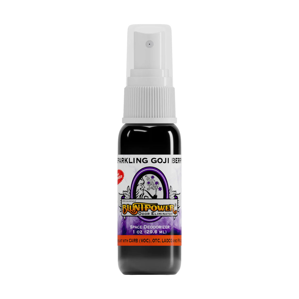BluntPower Odor Eliminator - Sparkling Goji Berry Scent Size: 1 fl oz