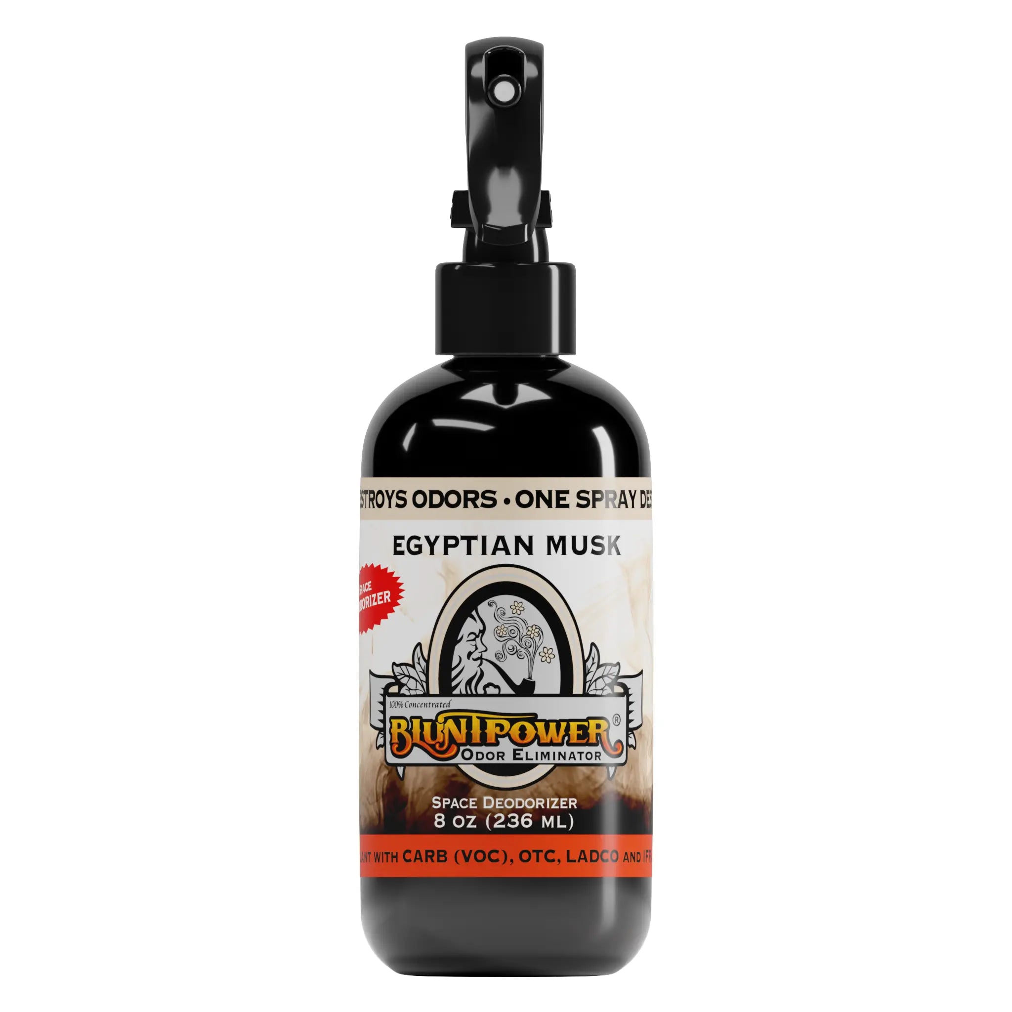 BluntPower Odor Eliminator - Egyptian Musk Scent Size: 8 fl oz