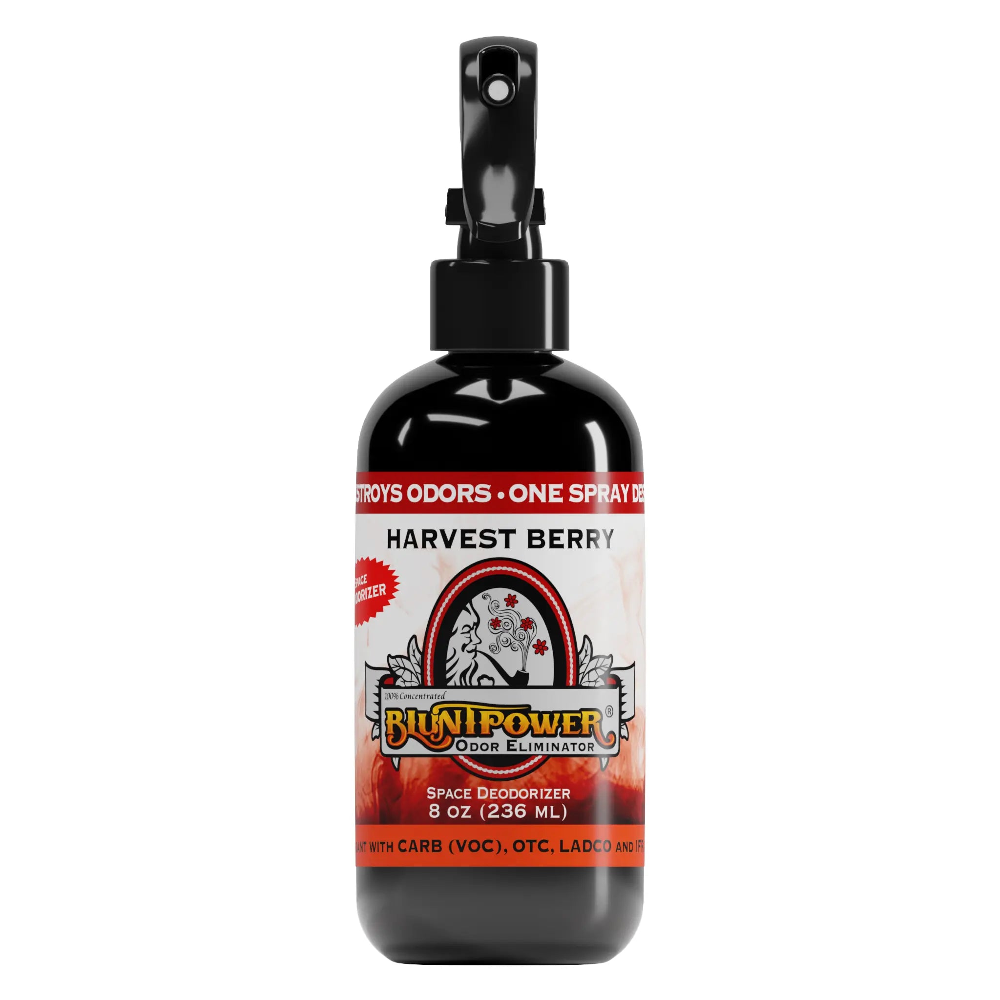 BluntPower Odor Eliminator - Harvest Berry Scent Size: 8 fl oz