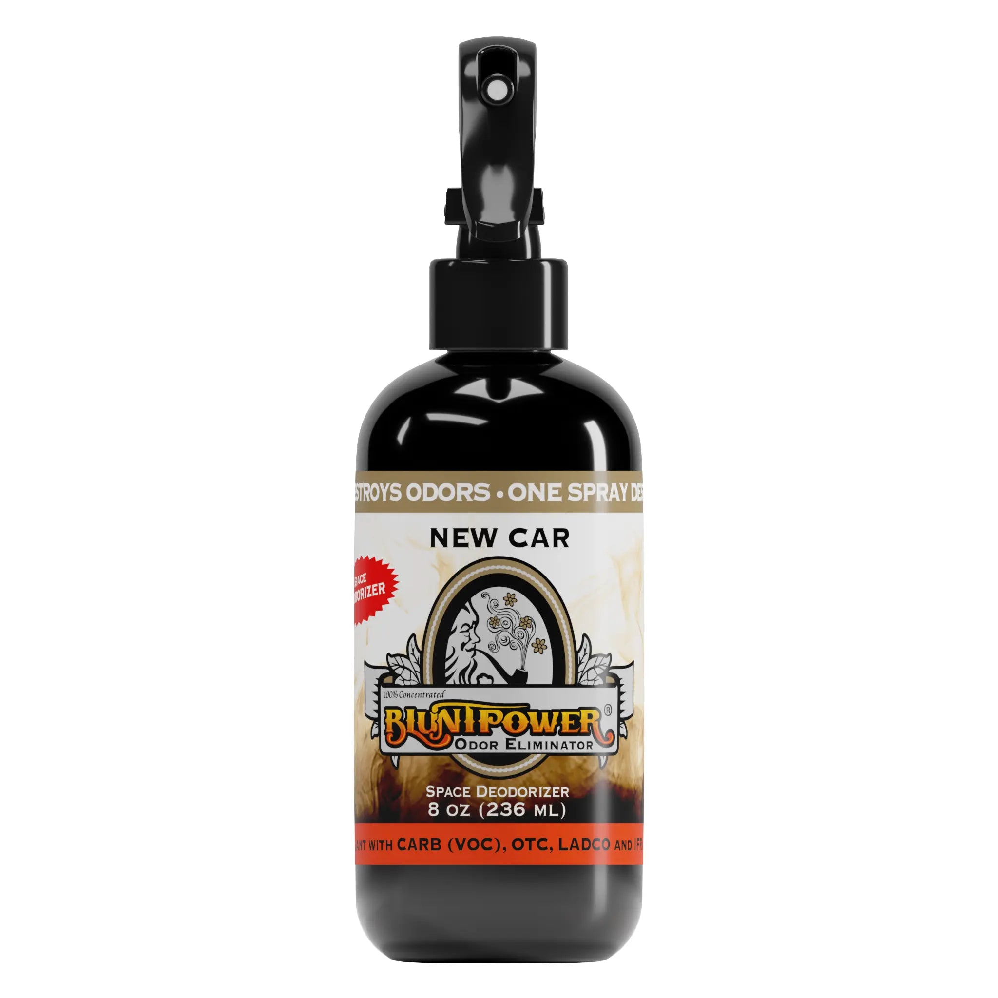 BluntPower Odor Eliminator - New Car Scent Size: 8 fl oz