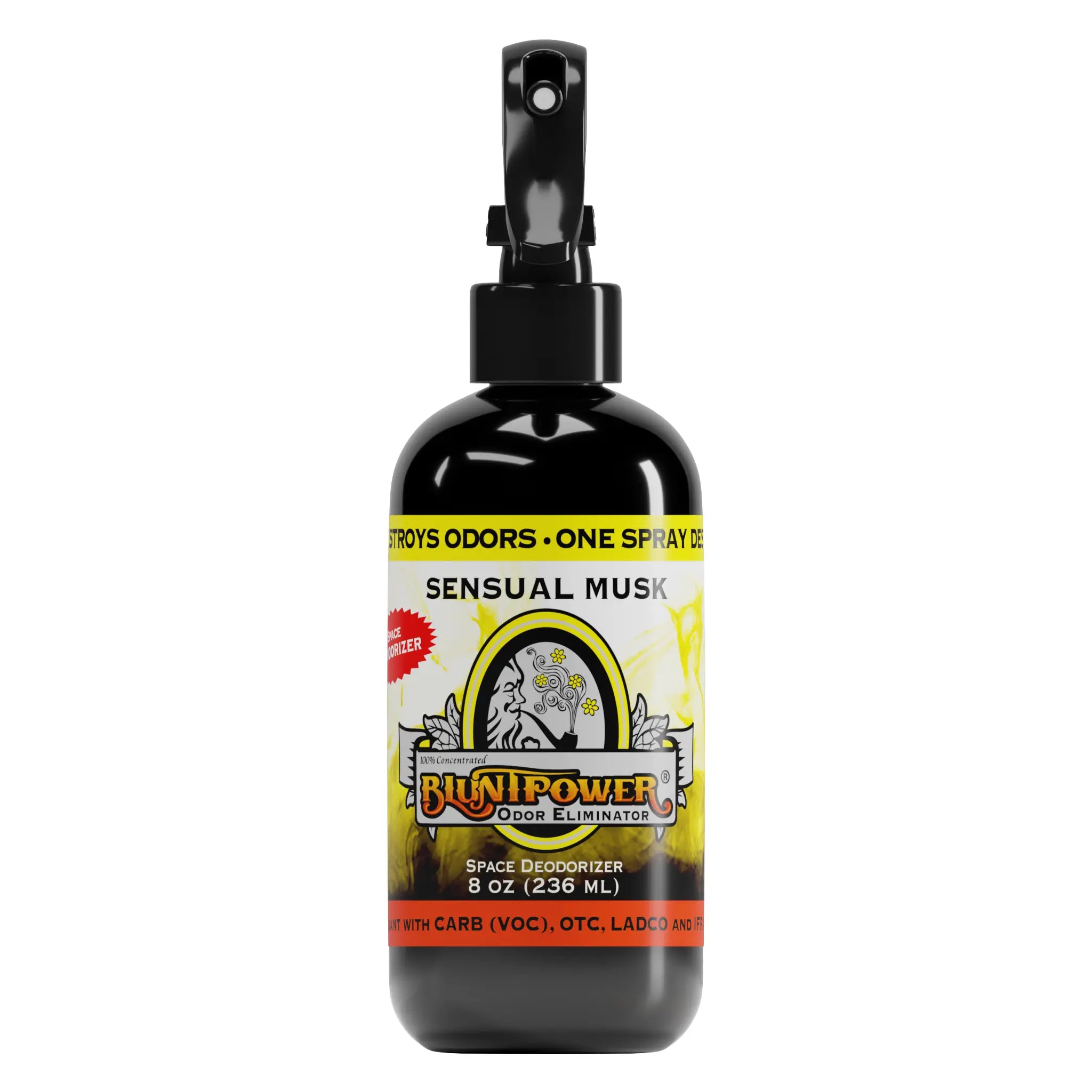 BluntPower Odor Eliminator - Sensual Musk Scent Size: 8 fl oz