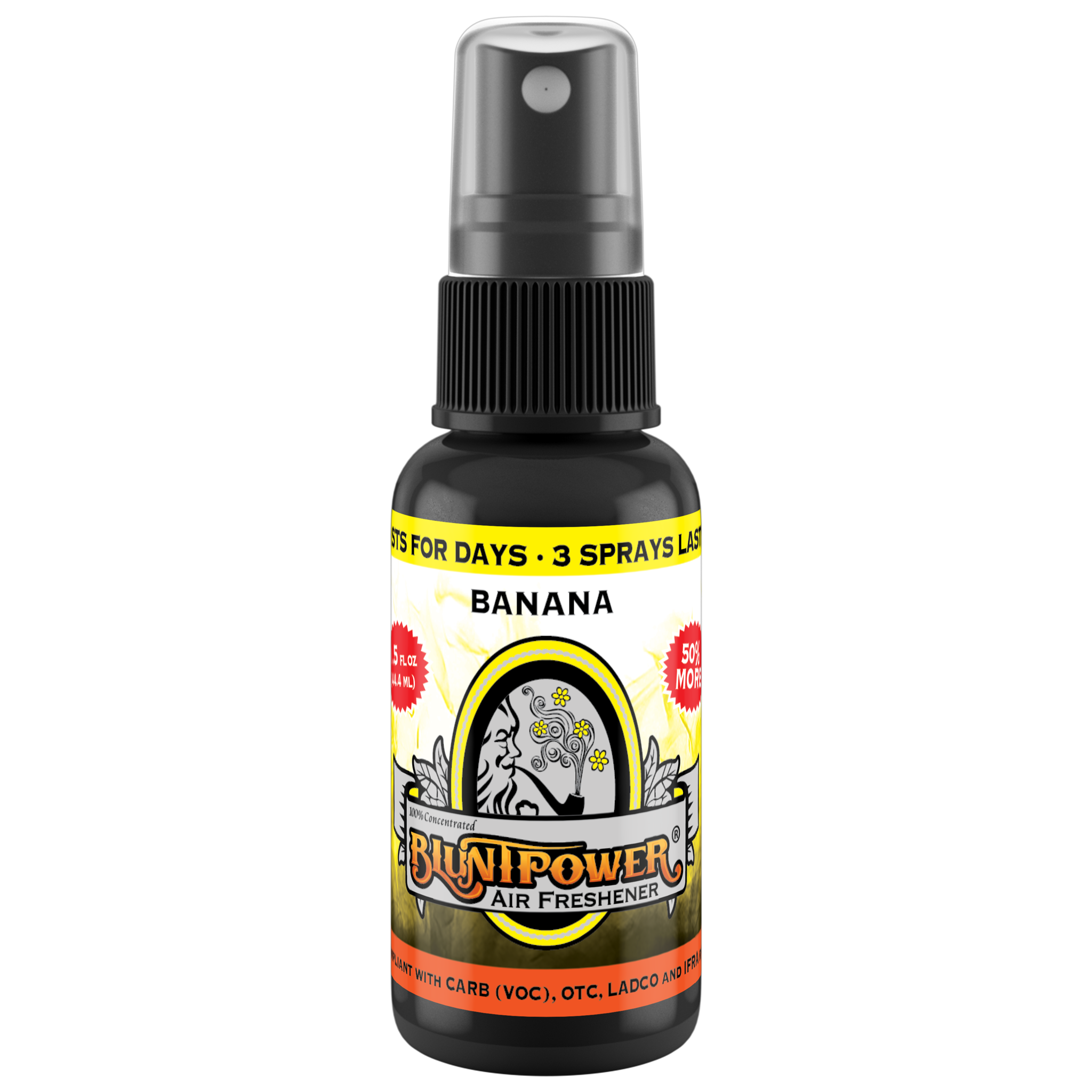 BluntPower Air Freshener - Banana Scent Size: 1.5floz