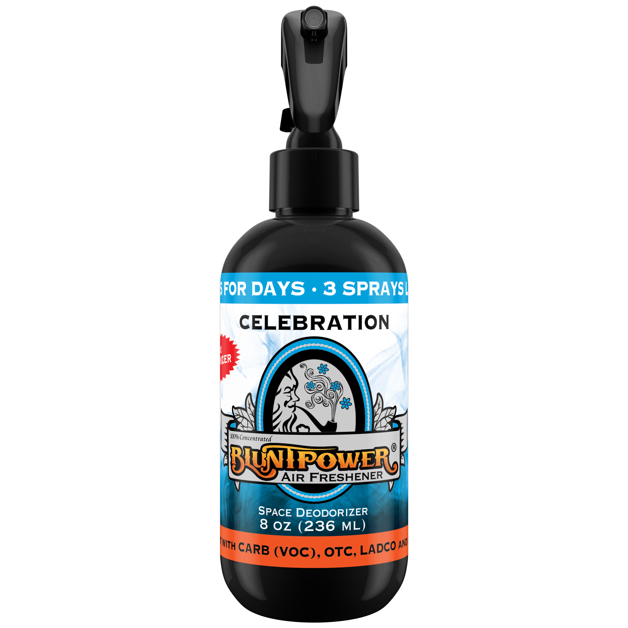 BluntPower Air Freshener - Celebration Scent Size: 8floz