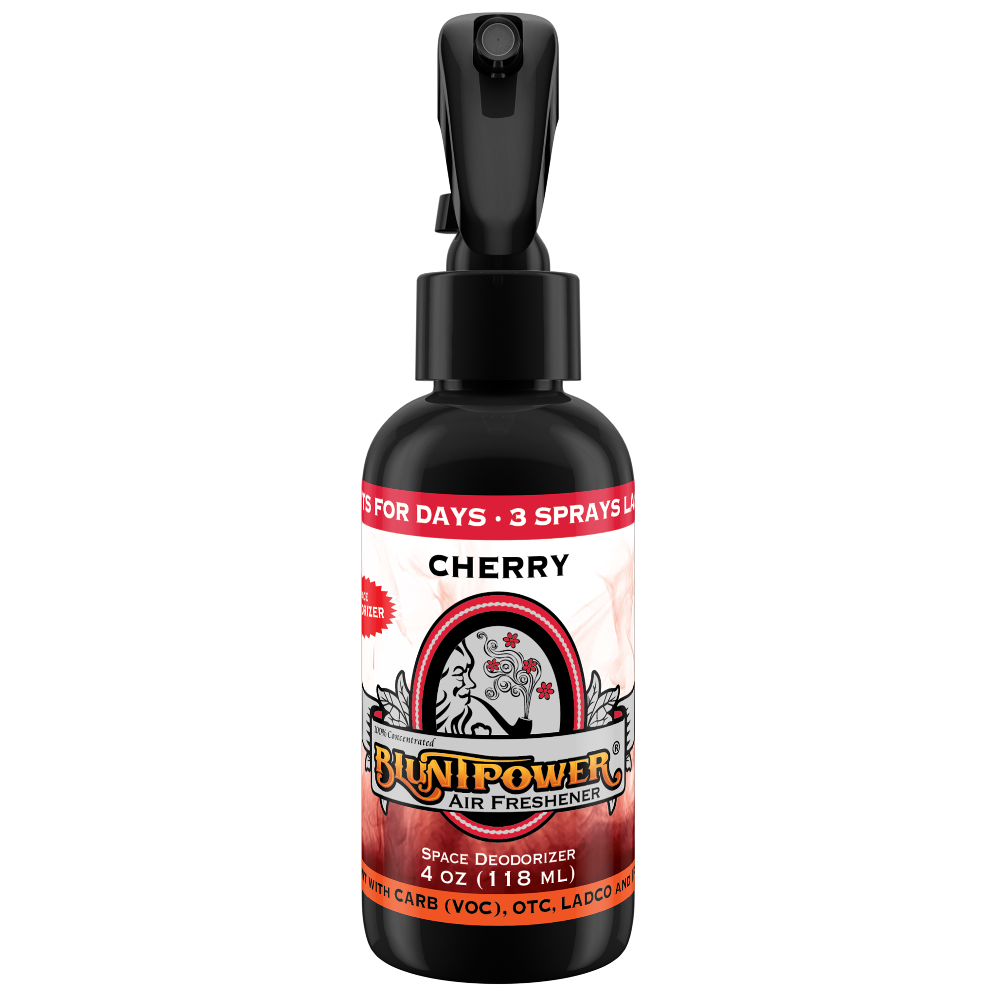 BluntPower Air Freshener - Cherry Scent Size: 4floz