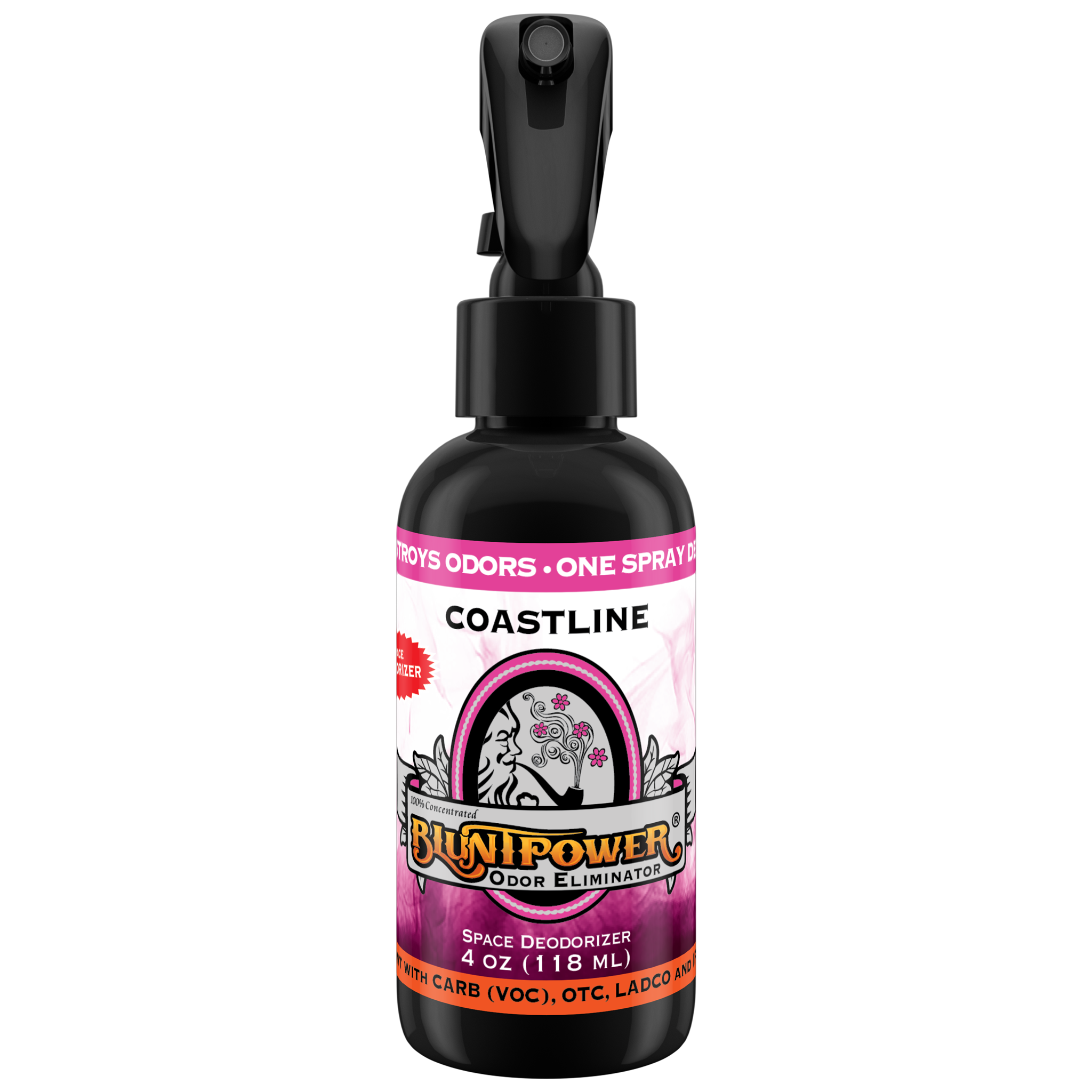 BluntPower Odor Eliminator - Coastline Scent Size: 4 fl oz