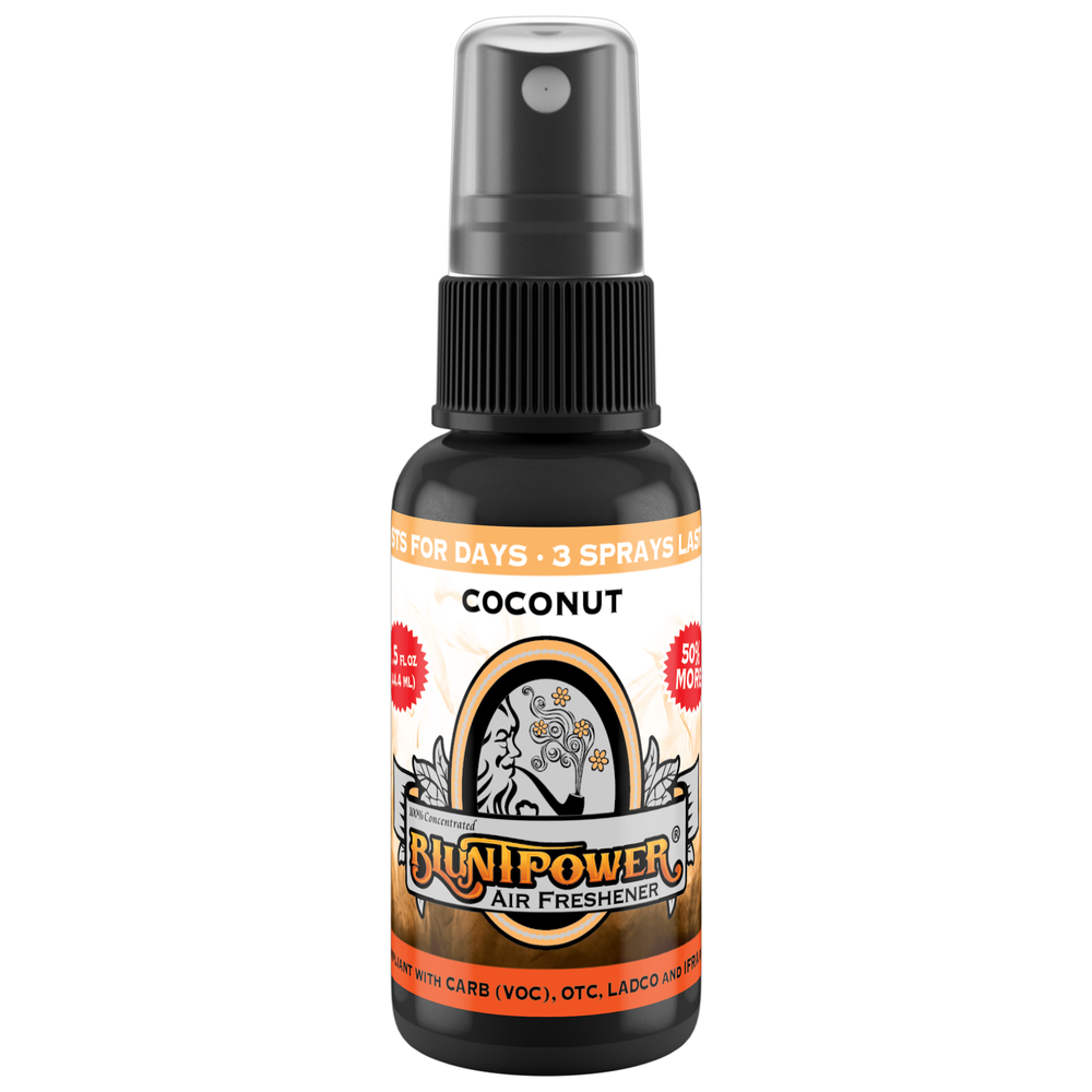 BluntPower Air Freshener - Coconut Scent Size: 1.5floz