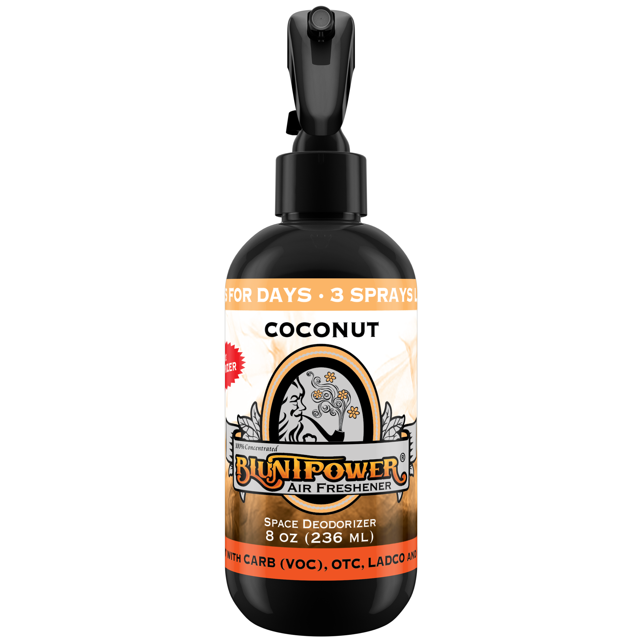 BluntPower Air Freshener - Coconut Scent Size: 8floz