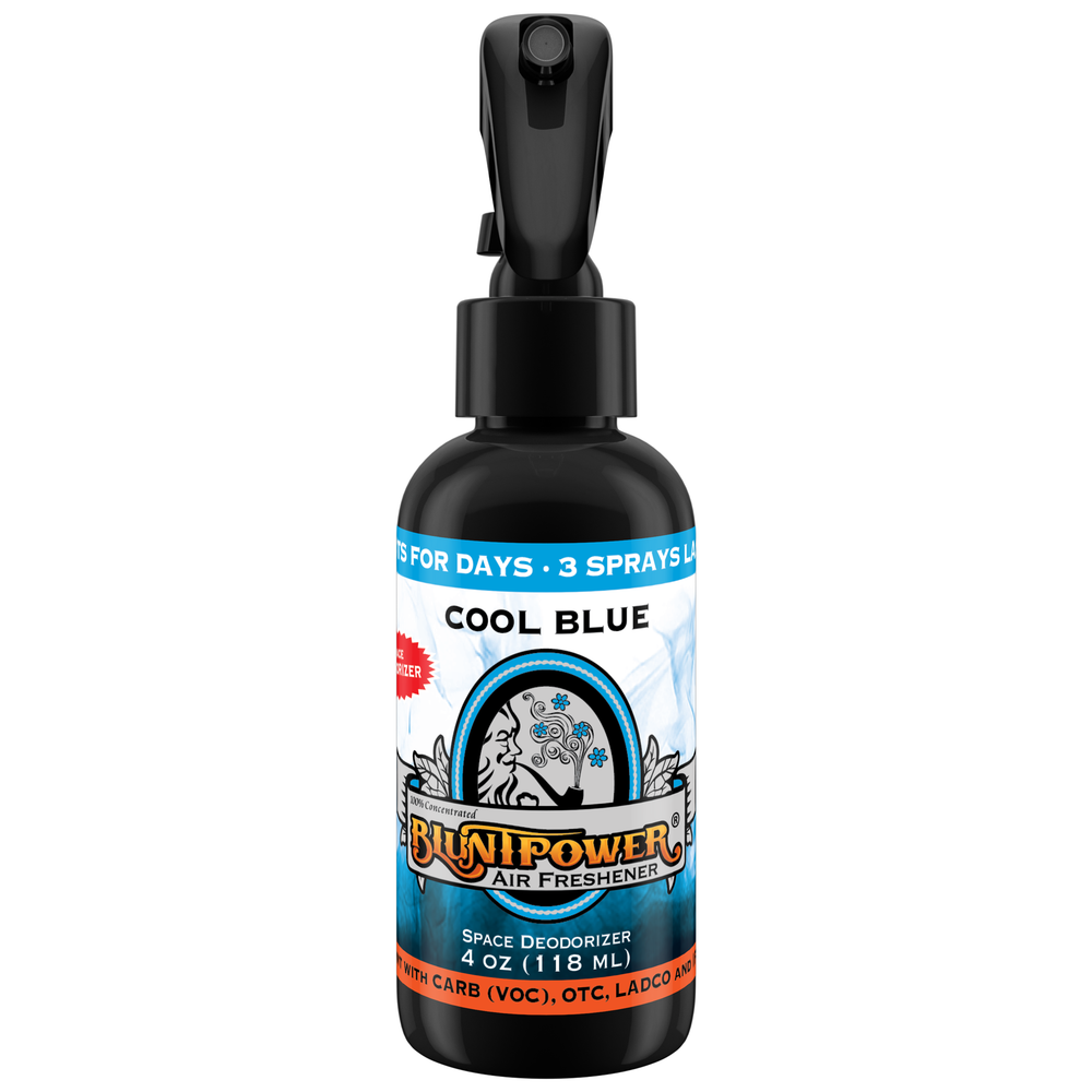 BluntPower Air Freshener - Cool Blue Scent Size: 4floz