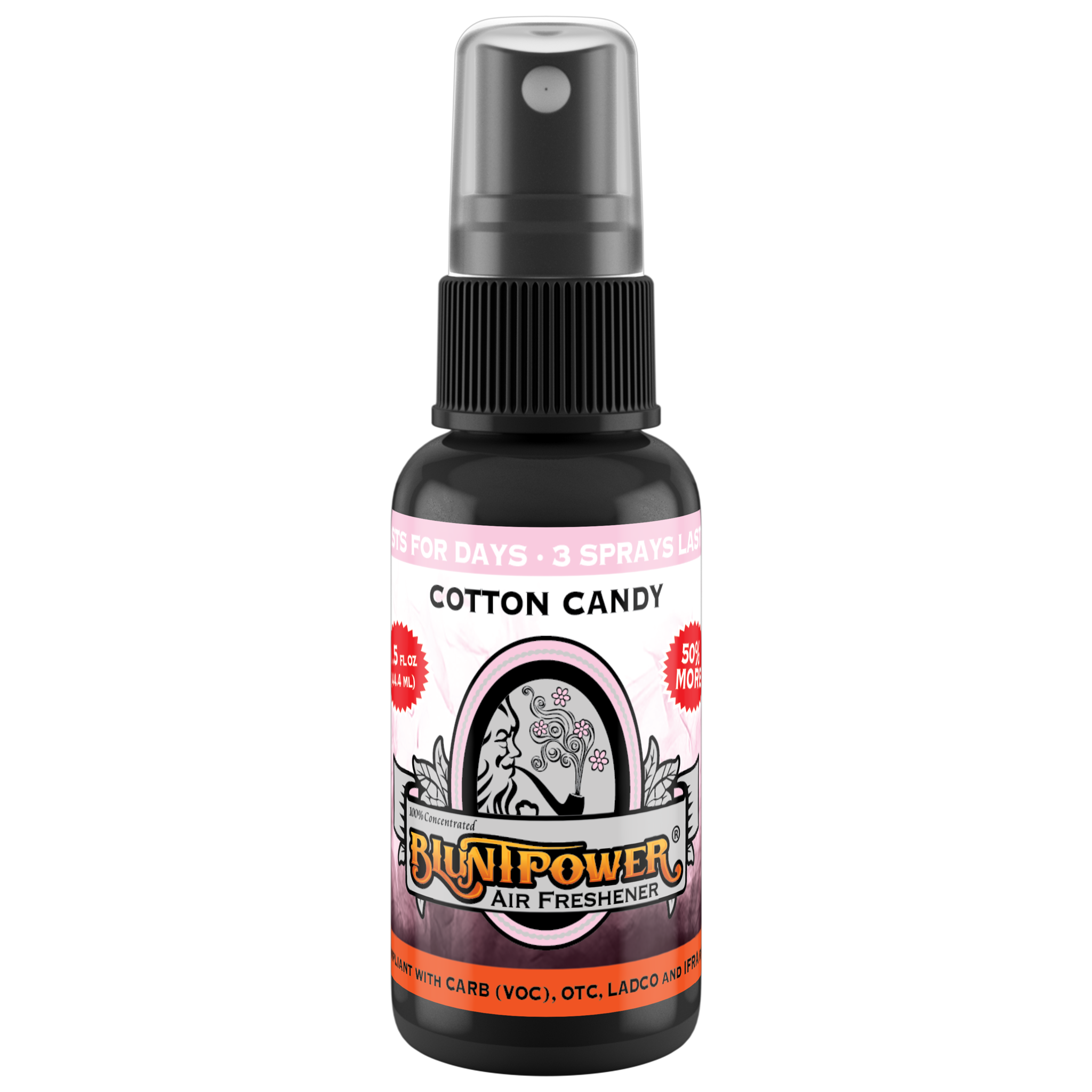 BluntPower Air Freshener - Cotton Candy Scent Size: 1.5floz