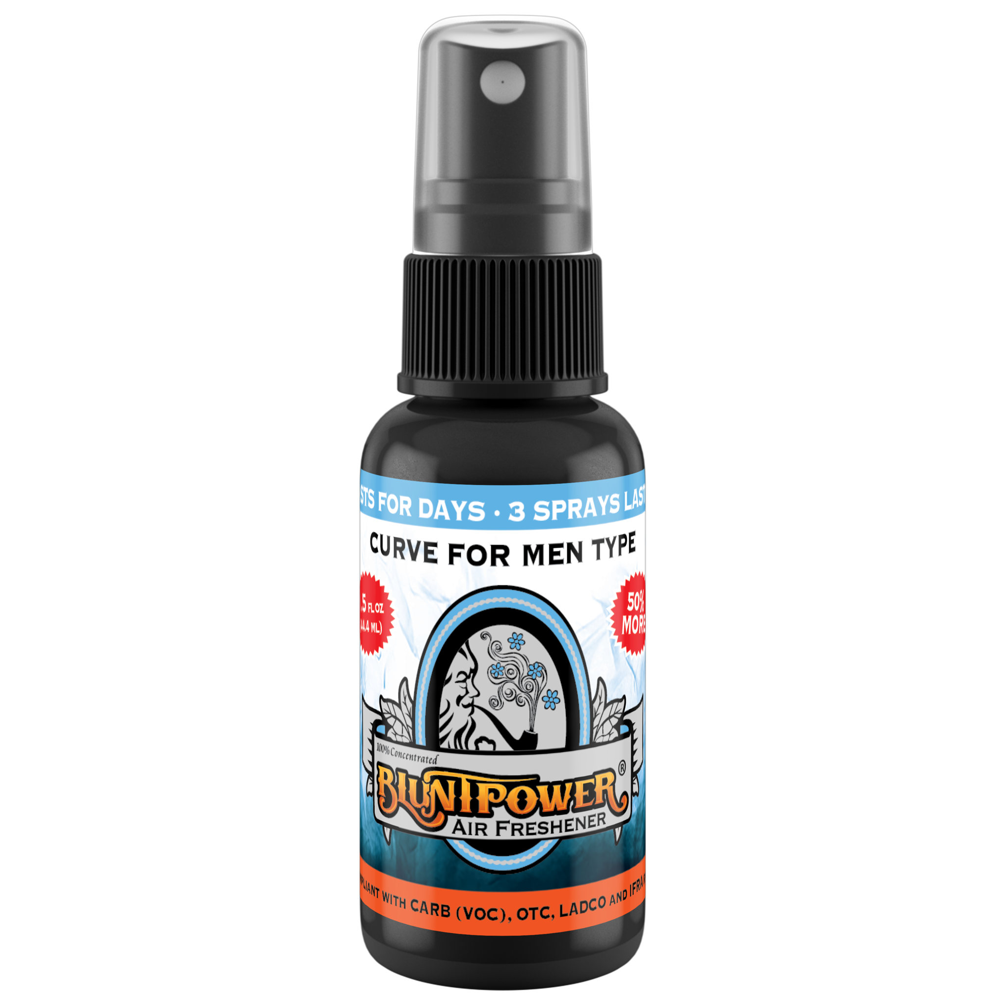 BluntPower Air Freshener - Signature Series Fragrance: Curve for Men Type