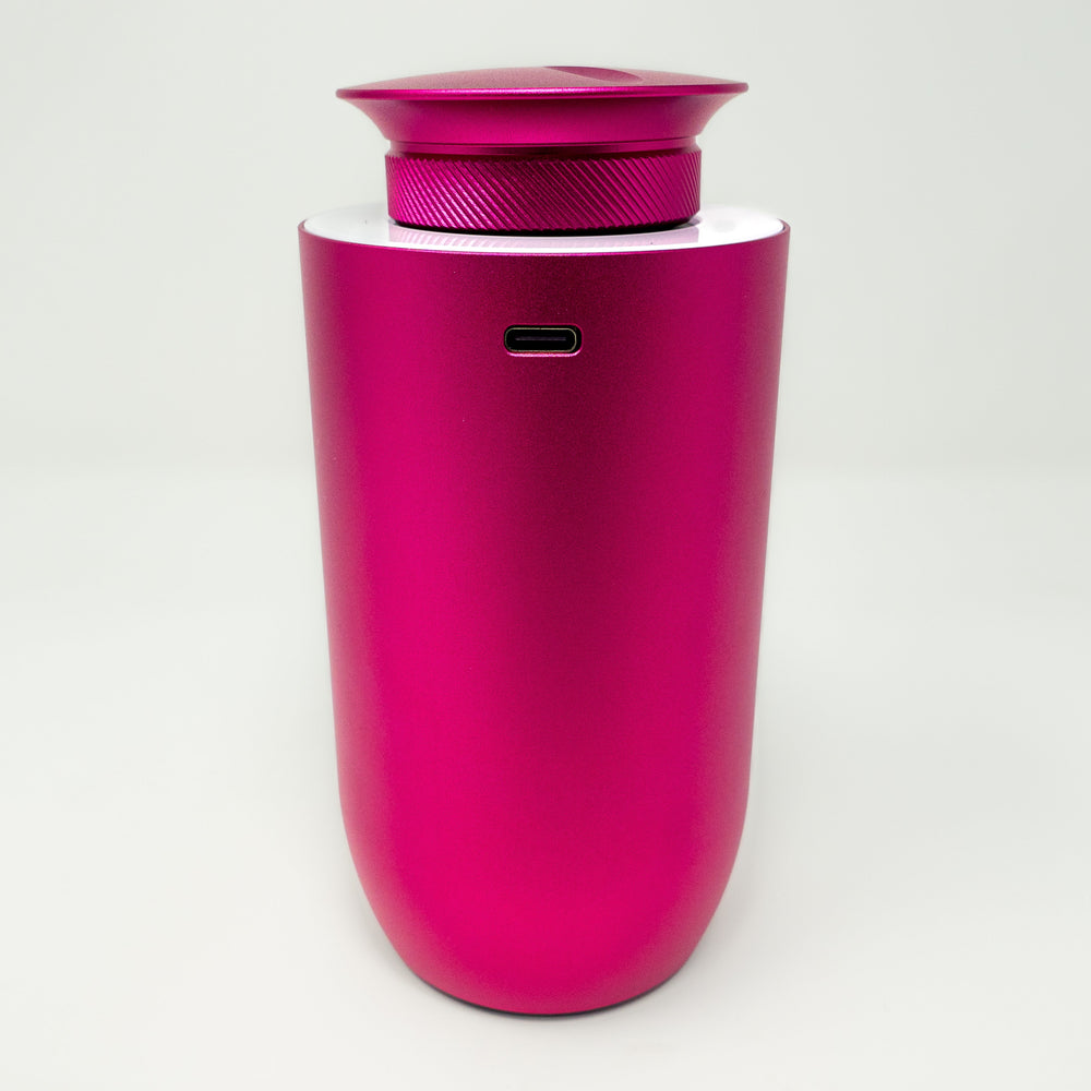 Portable Rechargeable Waterless Cold-Air Scent Diffuser - 10ml Capacity Color: Pink Back