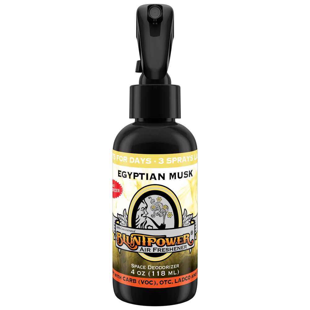 BluntPower Air Freshener - Egyptian Musk Scent Size: 4floz