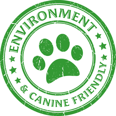 Environment and Canine Friendly Logo PNG