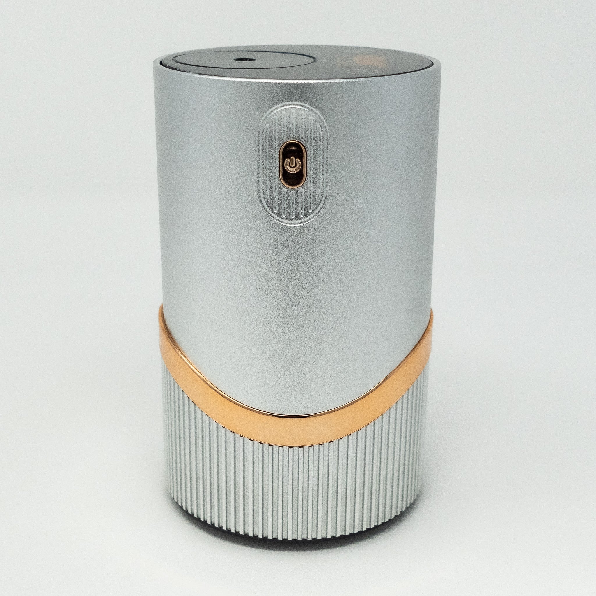 Portable Rechargeable Waterless Cold-Air Scent Diffuser - 20ml Capacity Color: Silver