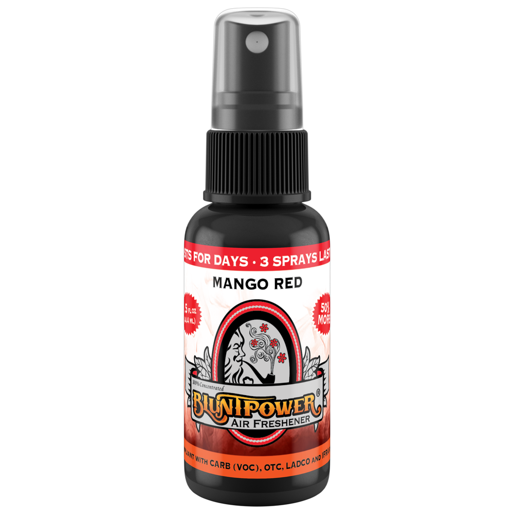 BluntPower Air Freshener - Mango Red Scent Size: 1.5floz