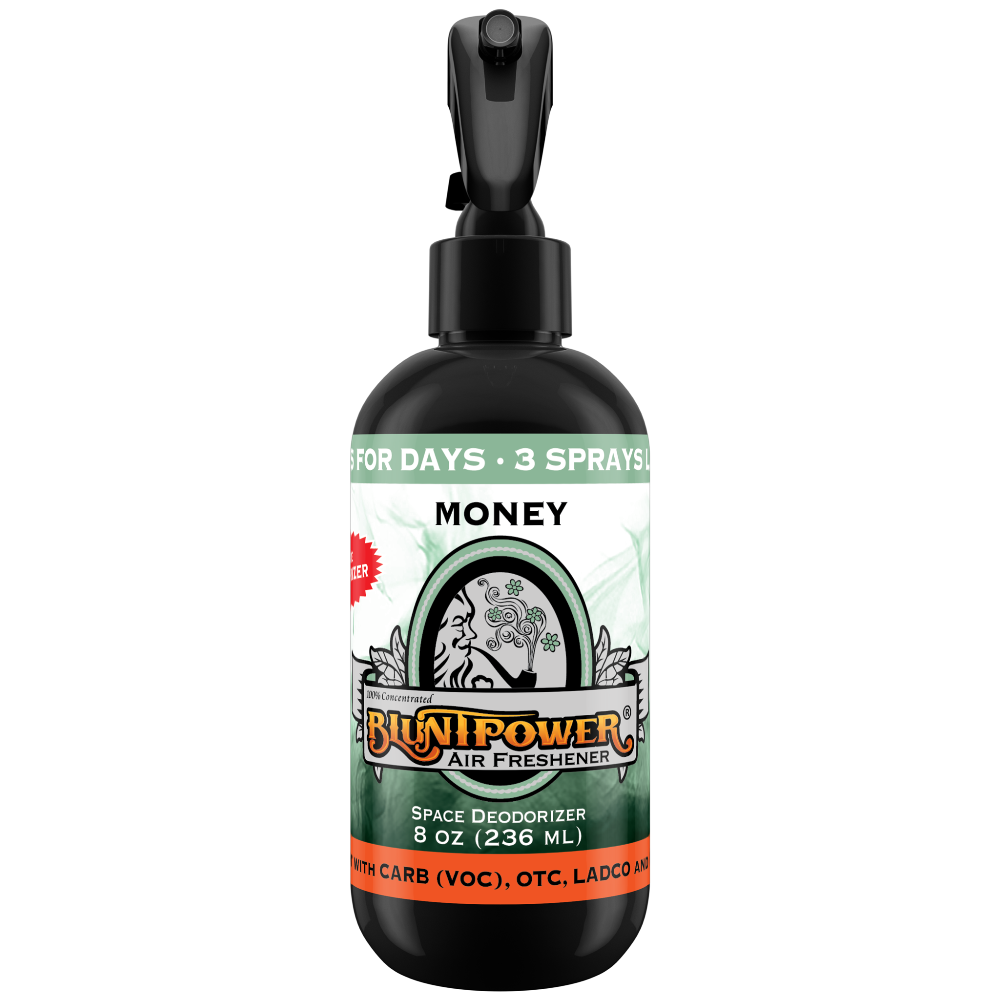 BluntPower Air Freshener - Money Scent Size: 8floz