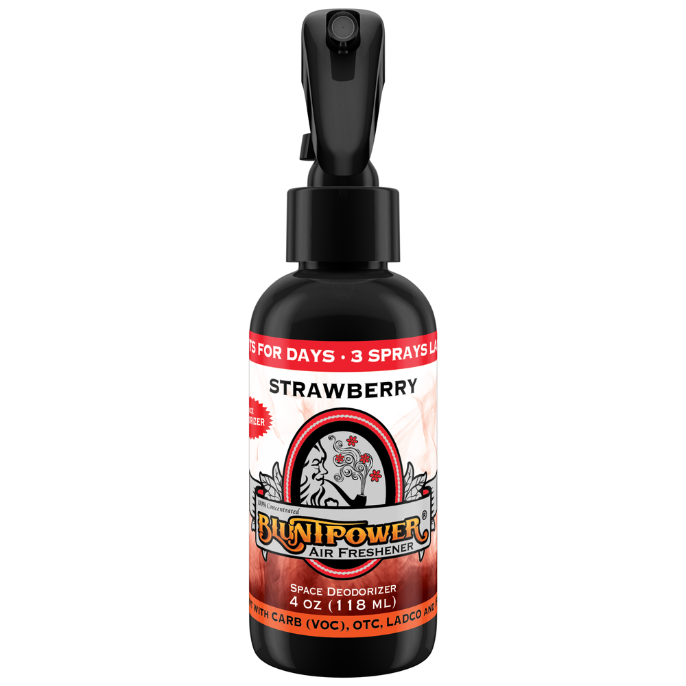 BluntPower Air Freshener - Strawberry Scent Size: 4floz